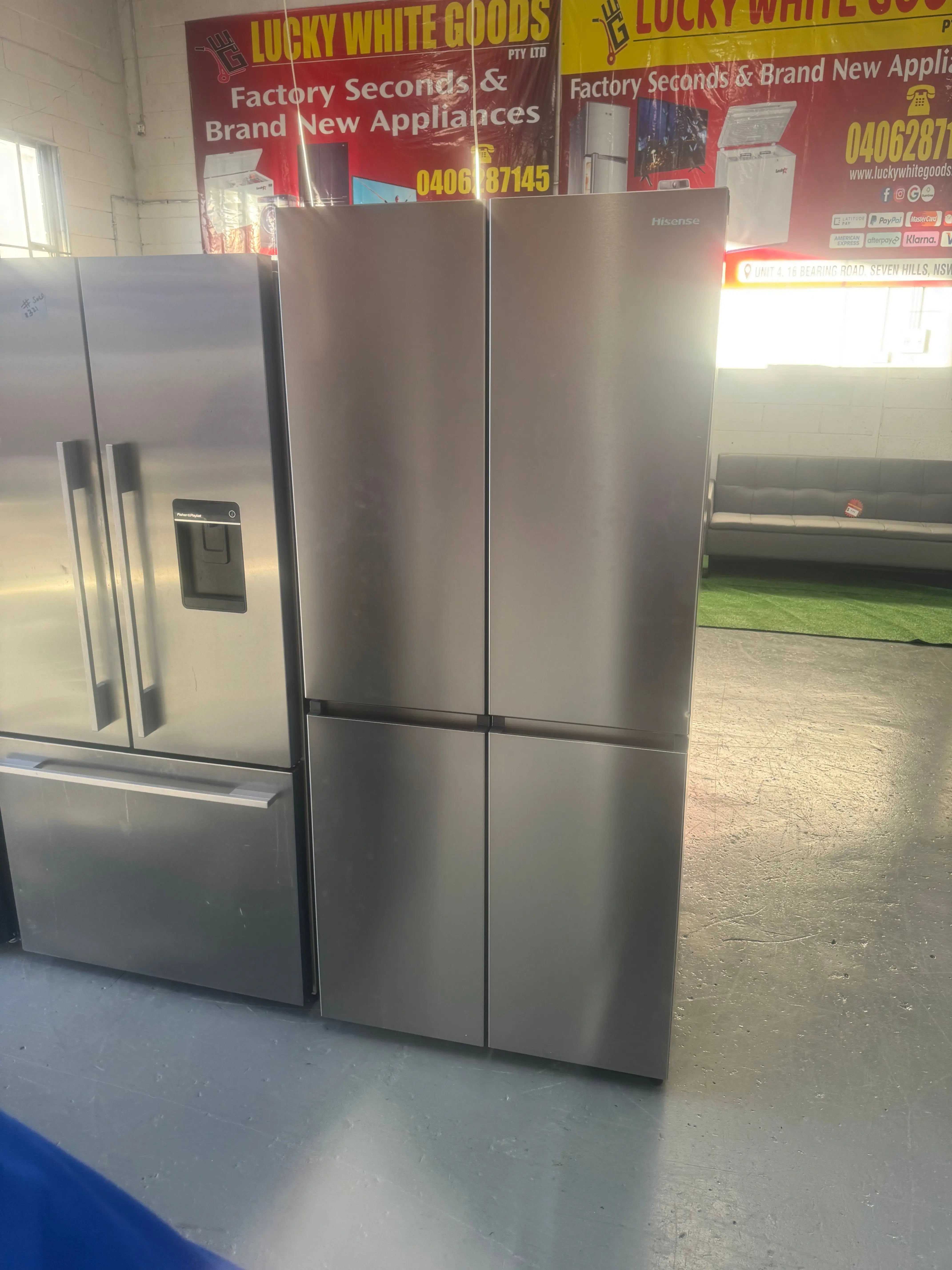 Hisense 483L French Door Refrigerator – Refurbished 3 months warranty | SYDNEY