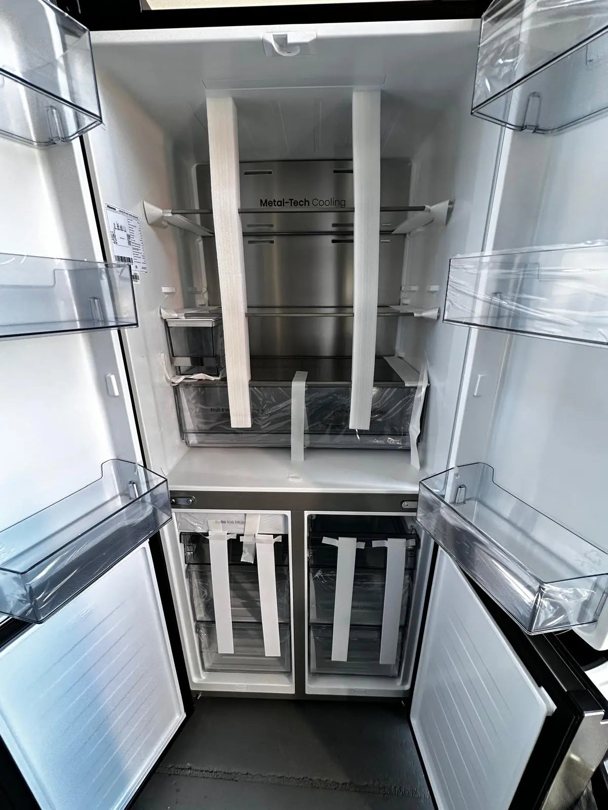 Hisense 483L Quad Door Fridge Freezer HRCD483TBW – Kogan 10kg Front Load Washer KATFWASH10A – Factory Seconds | ADELAIDE