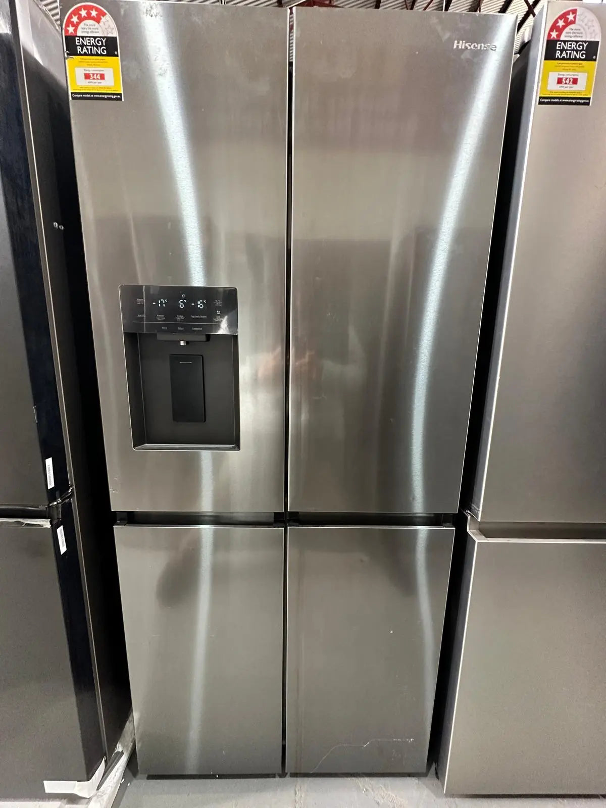 Hisense 483L Quad Door Fridge Freezer – Near New Condition | ADELAIDE