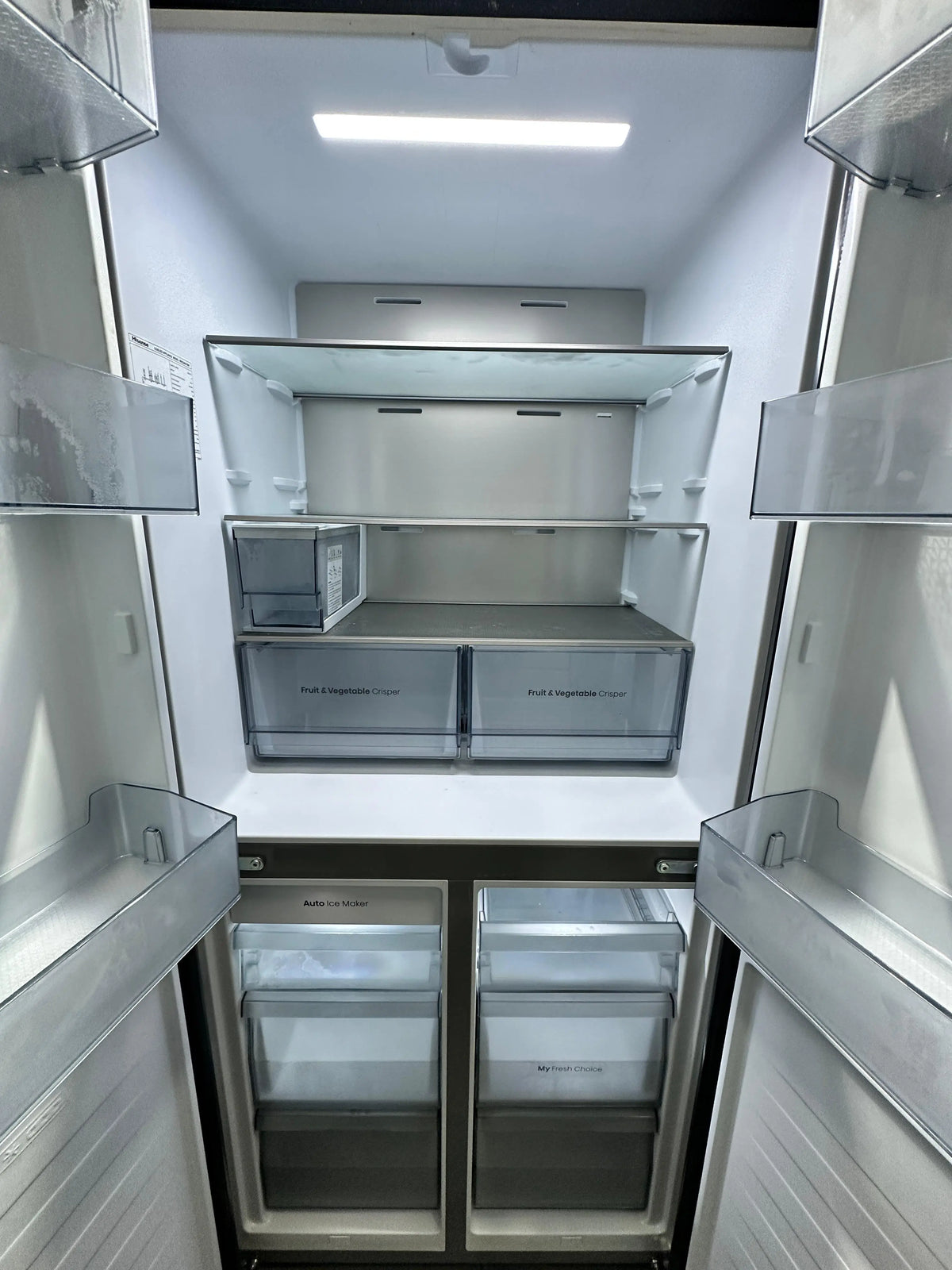 Hisense 483L Quad Door Refrigerator with Water and Ice – Near-New | ADELAIDE