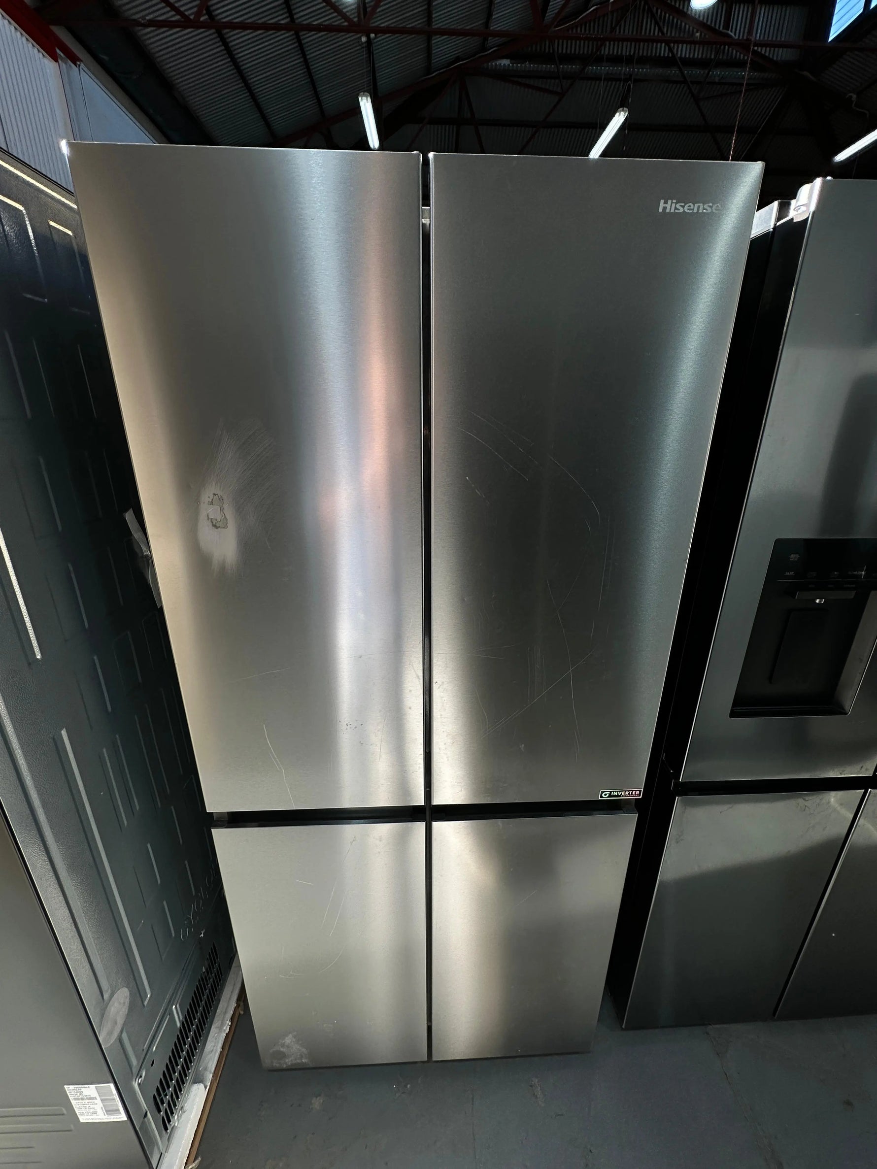 Hisense 483L Refurbished Quad-Door Fridge Freezer