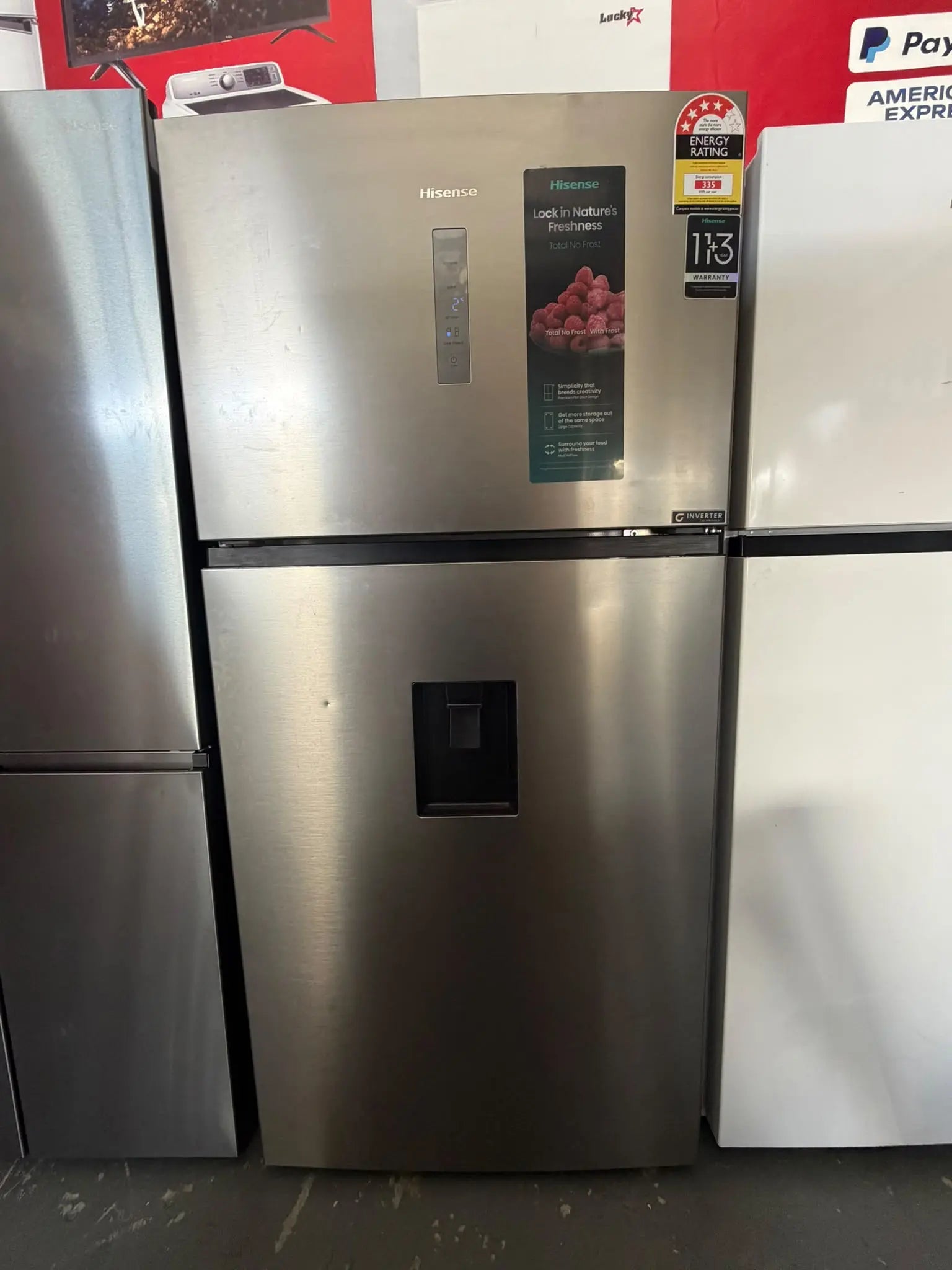 Hisense 496L Fridge Freezer – Refurbished | BRISBANE
