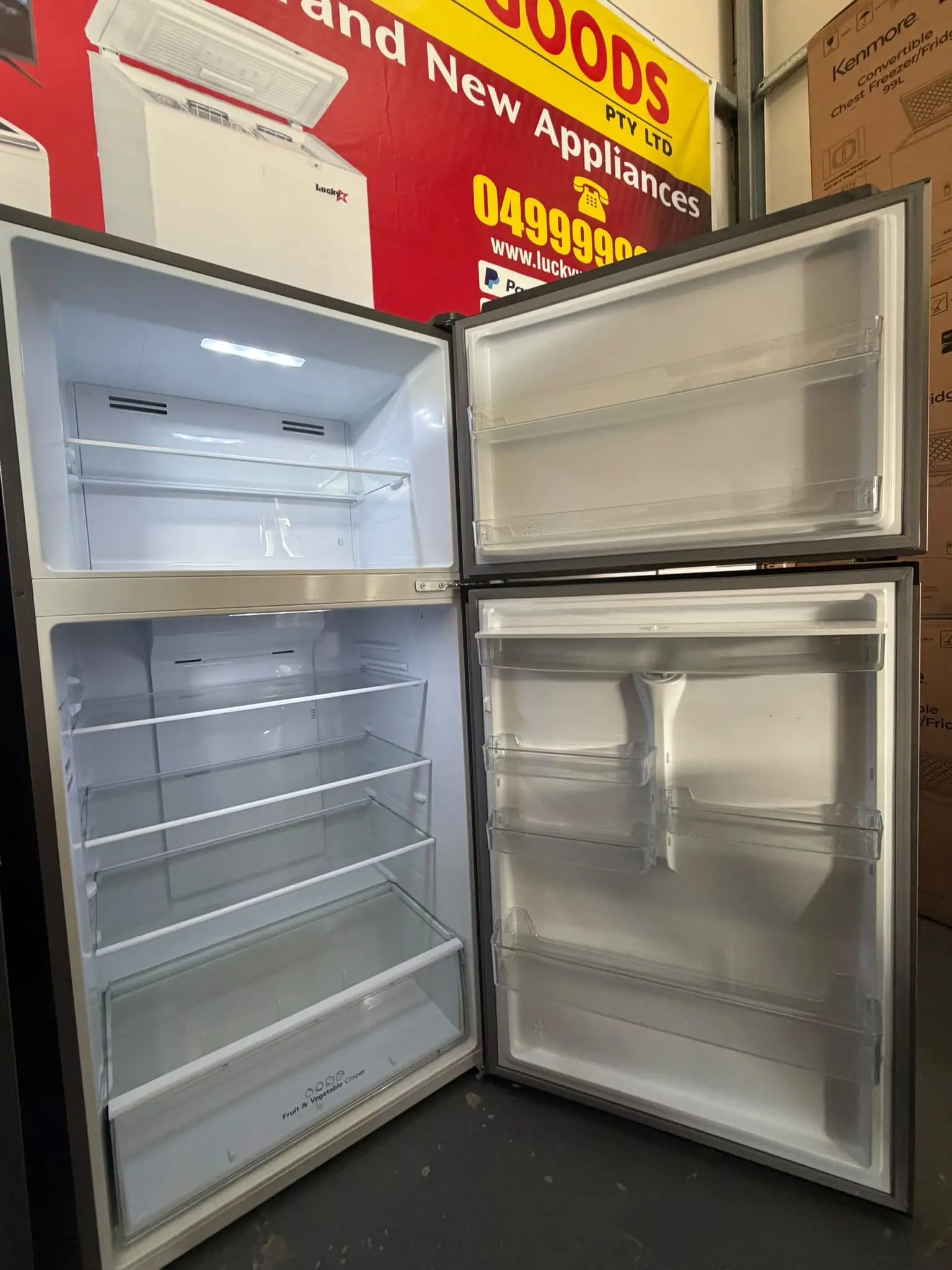 Hisense 496L Fridge Freezer – Refurbished | BRISBANE