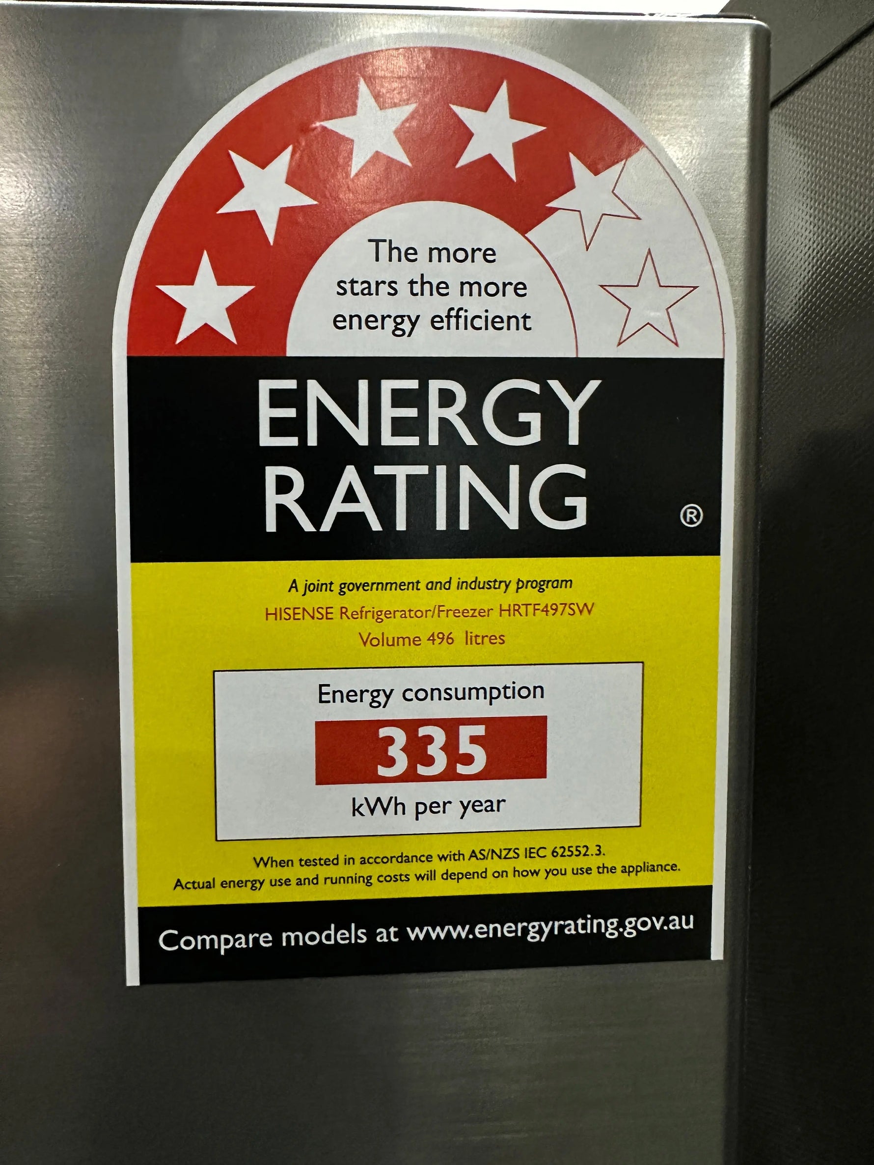 Hisense 496L Top Mount Refrigerator Freezer – Factory Second | ADELAIDE