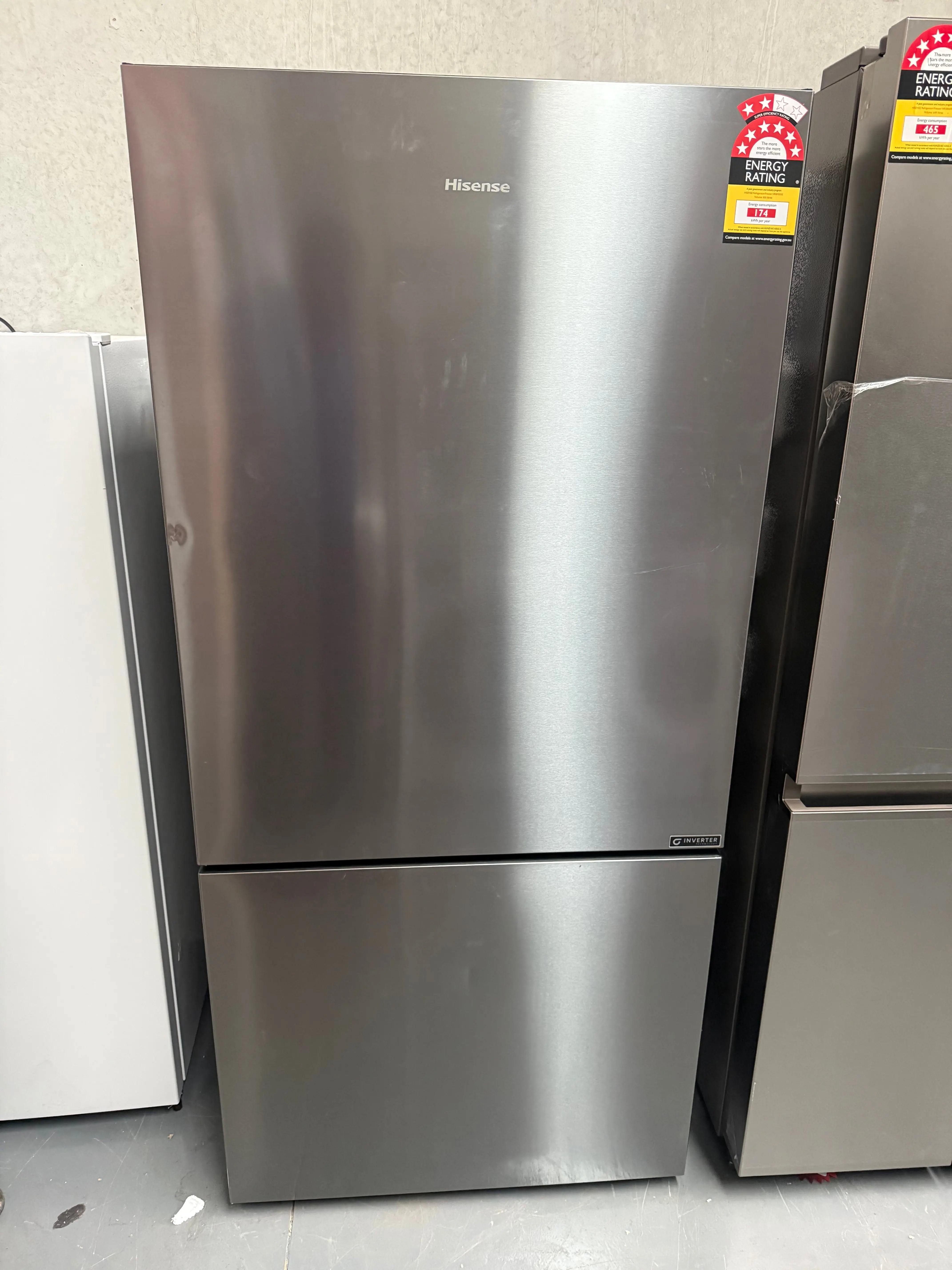 Hisense 503L Bottom Mount Fridge – Refurbished | HRBM503E | MELBOURNE