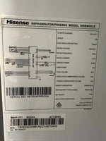 Hisense 503L Bottom Mount Frost Free Fridge Dark Stainless Steel – HRBM503E – Refurbished | BRISBANE