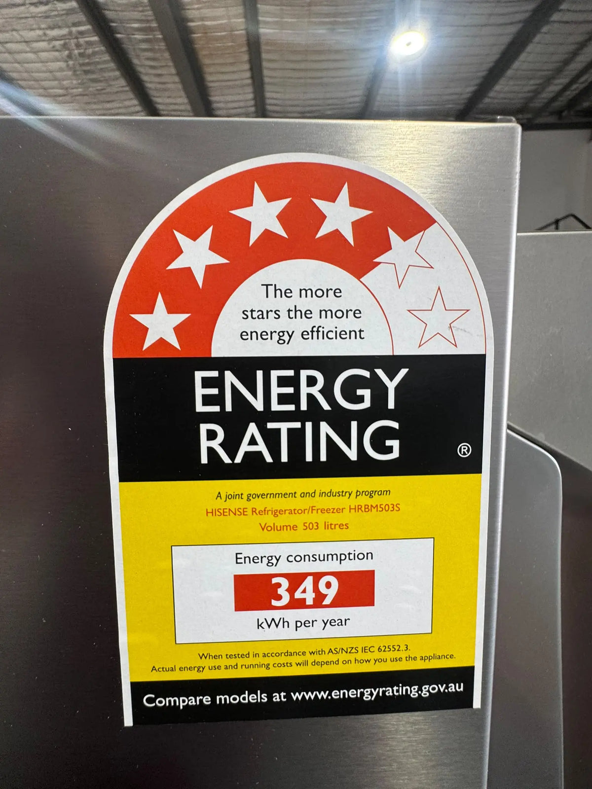 Hisense 503L Bottom Mount Refrigerator Freezer – Factory Second | PERTH