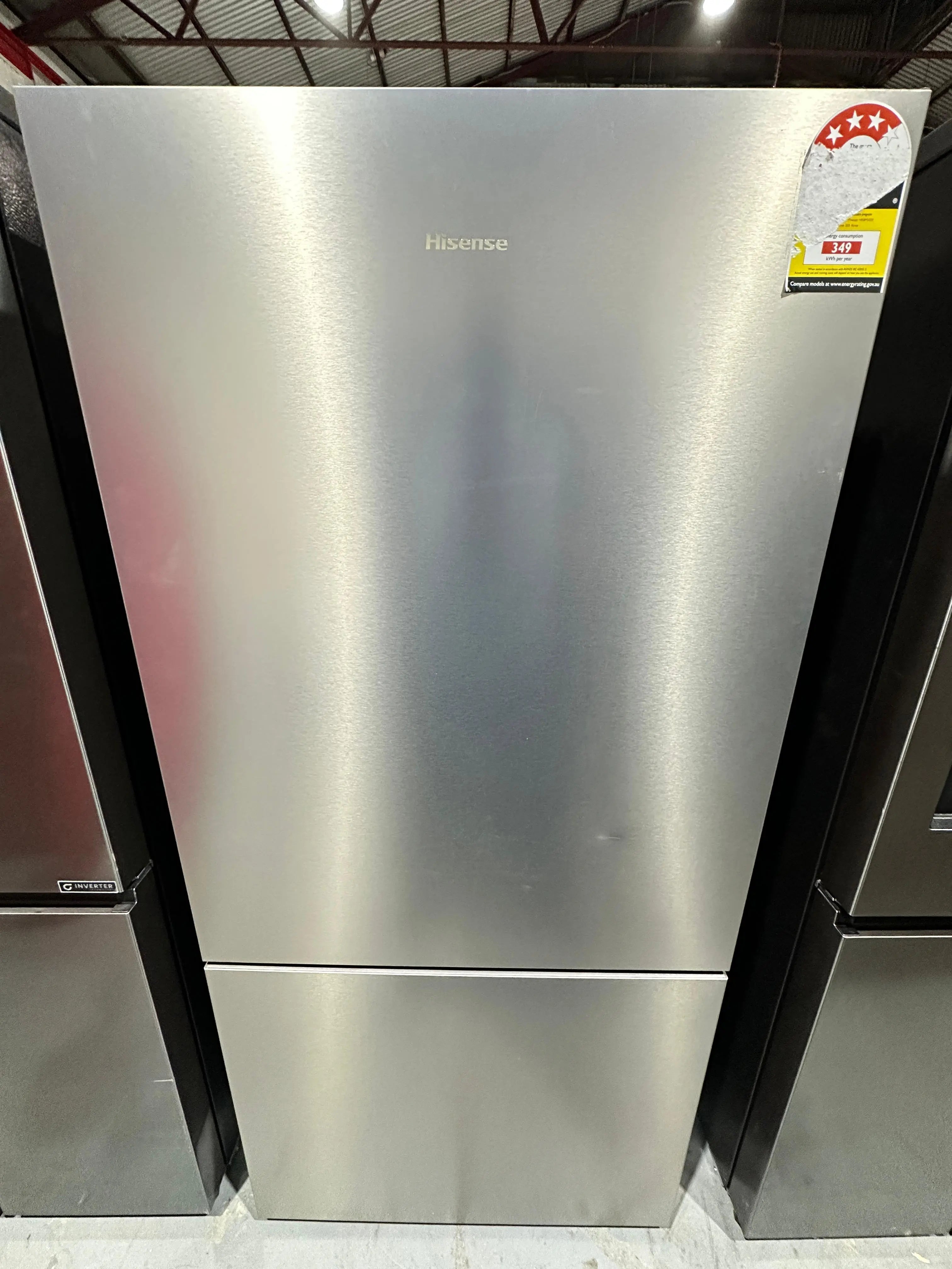 Hisense 503L Bottom Mount Refrigerator – Near-New Condition HRBM503S | ADELAIDE