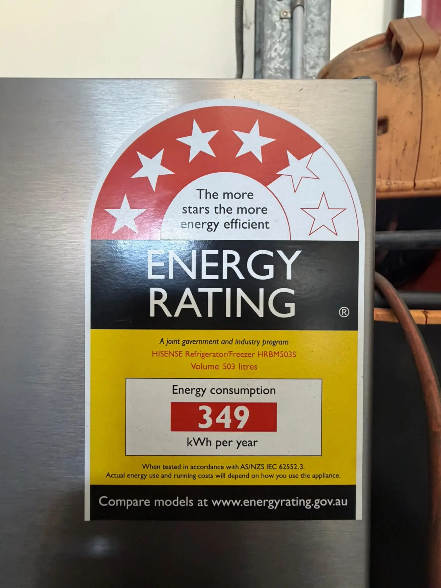 Hisense 503L Fridge Freezer – Factory Seconds