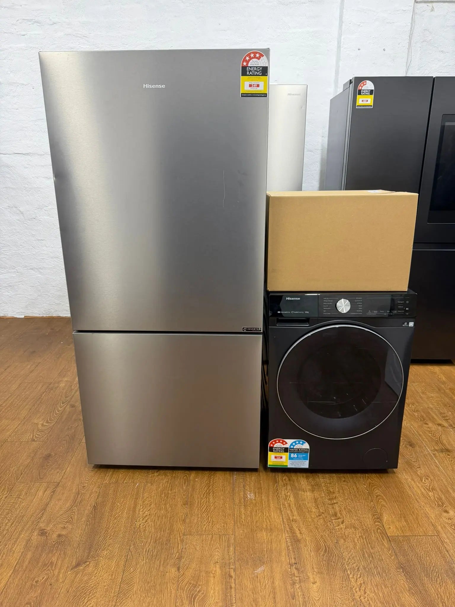Hisense 503L Fridge Freezer + Hisense 10kg Washing Machine + Panasonic Microwave – Combo Deal | Reservoir