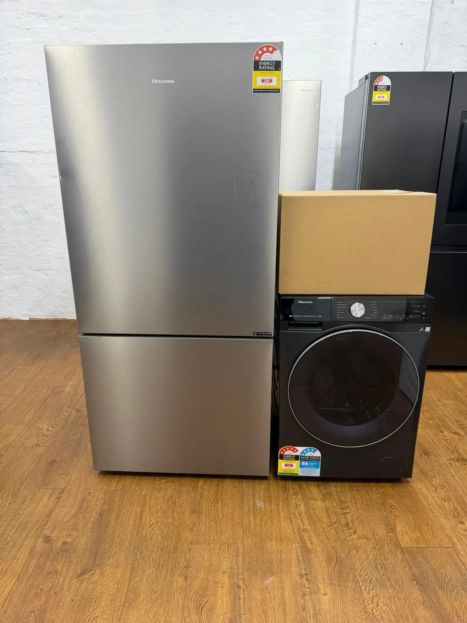 Hisense 503L Fridge Freezer + Hisense 10kg Washing Machine + Panasonic Microwave – Combo Deal | Reservoir