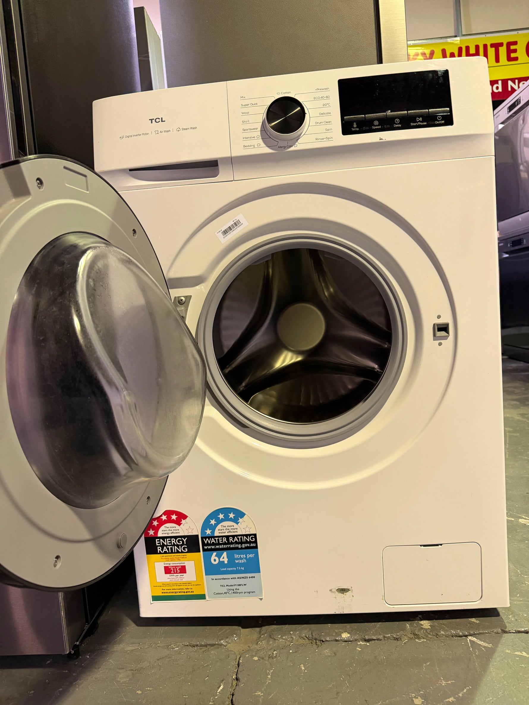 Hisense 503L  Fridge Freezer – Like New + TCL 7.5 KG washer refurbished combo deal | BRISBANE