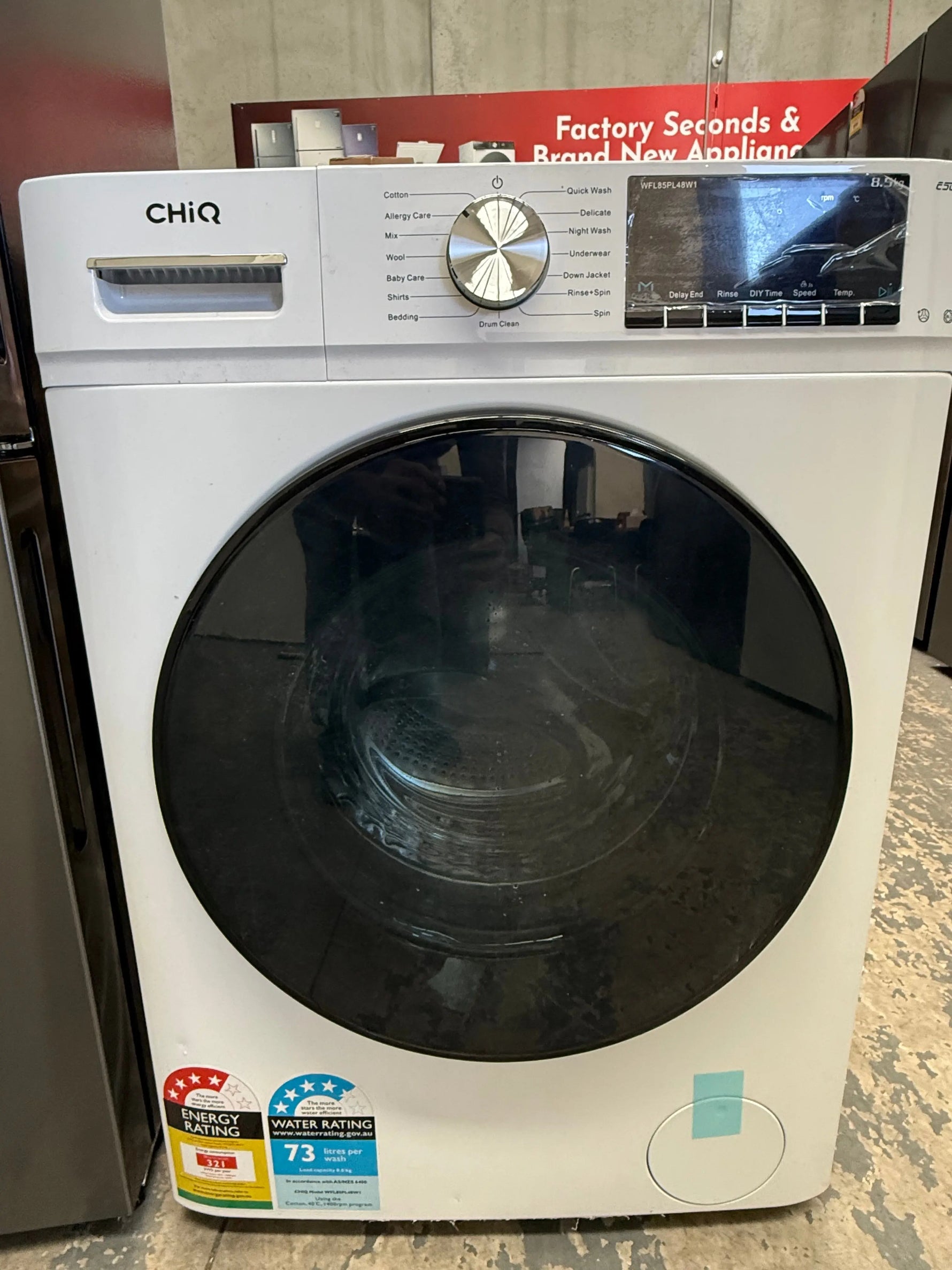 Hisense 503L Fridge + ChiQ 8.5kg Front Load Washing Machine Bundle – HRBM503E & WFL85PL48W1 | MELBOURNE