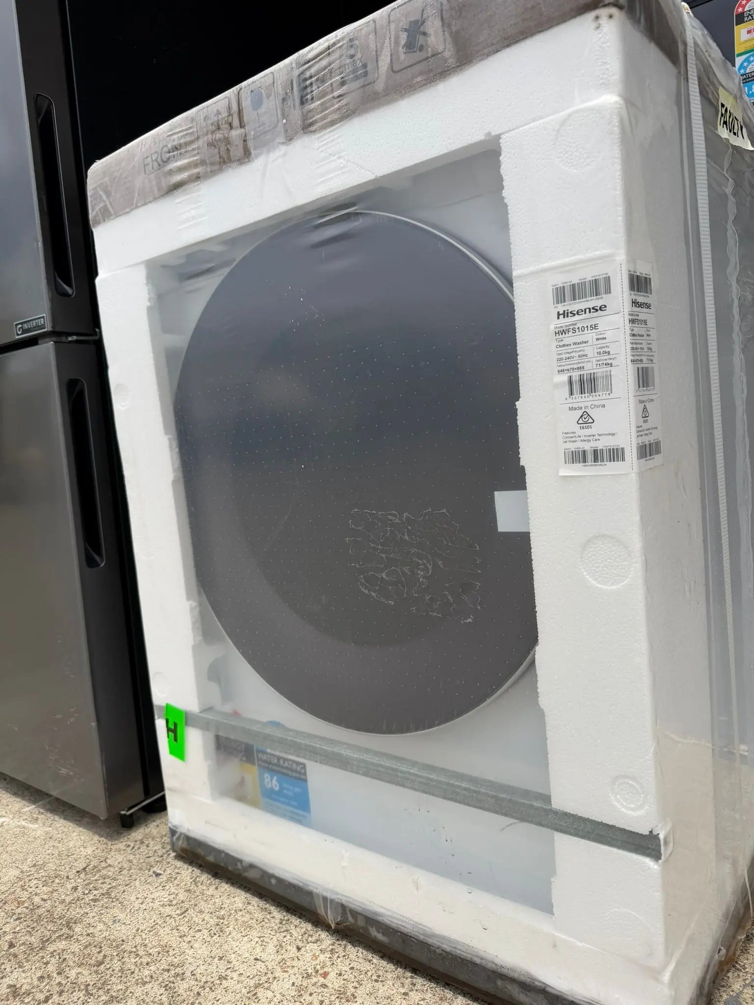 Hisense 503L Fridge & Hisense 10kg Washing Machine Combo – Refurbished | BRISBANE