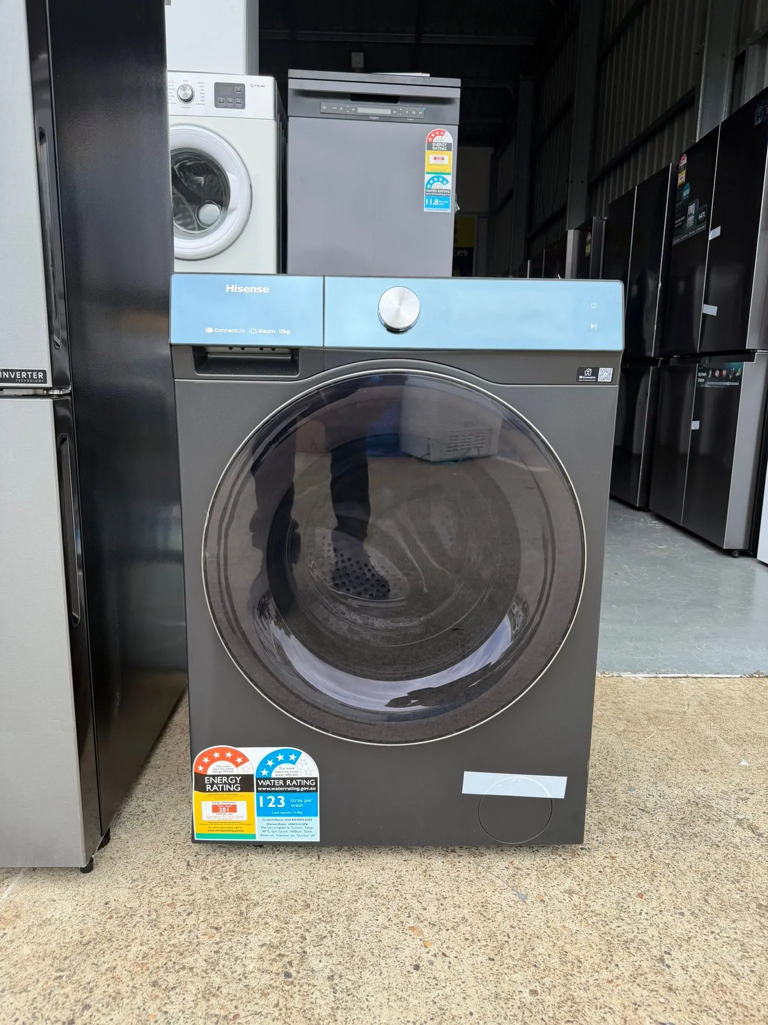 Hisense 503L Fridge & Hisense 12kg Washing Machine Combo – Refurbished | BRISBANE