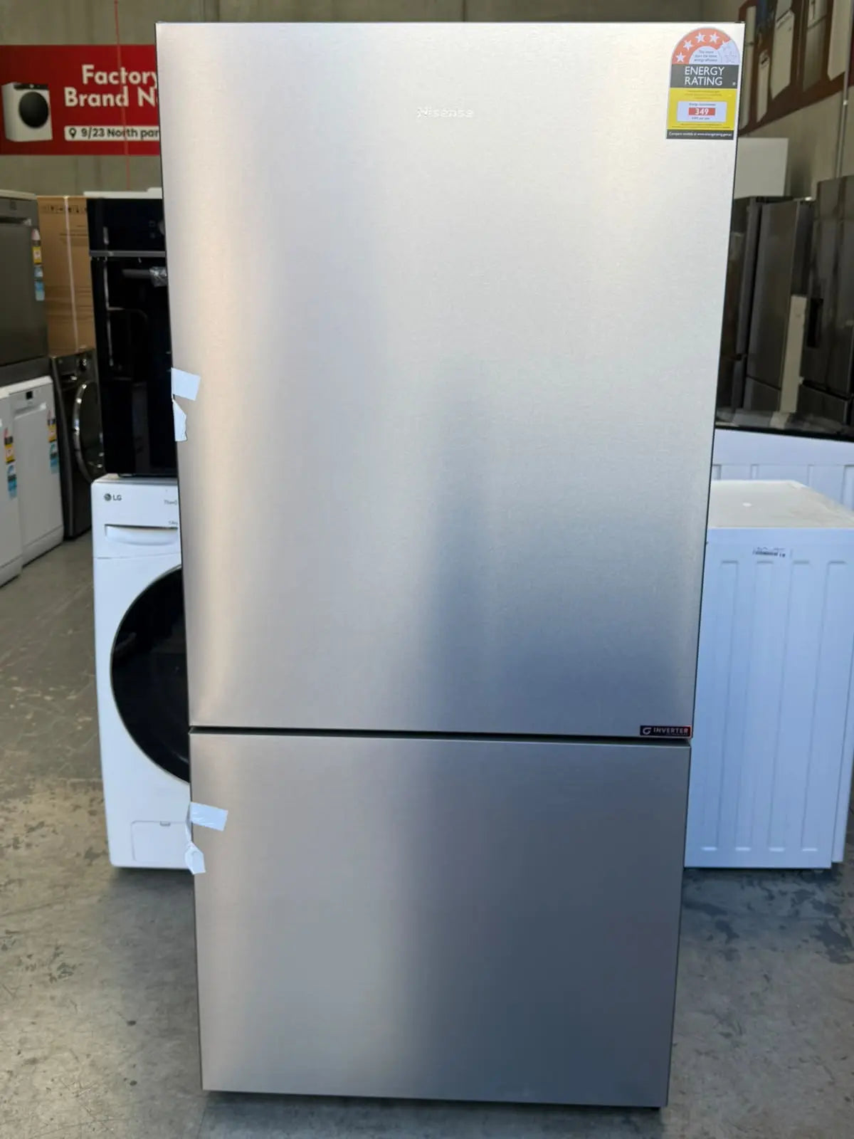 Hisense 503L PureFlat Bottom Mount Refrigerator – Factory Second | MELBOURNE
