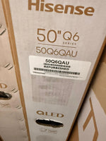 Hisense 50″ QLED 4K Smart TV – Refurbished | Model: 50Q6QAU | ADELAIDE