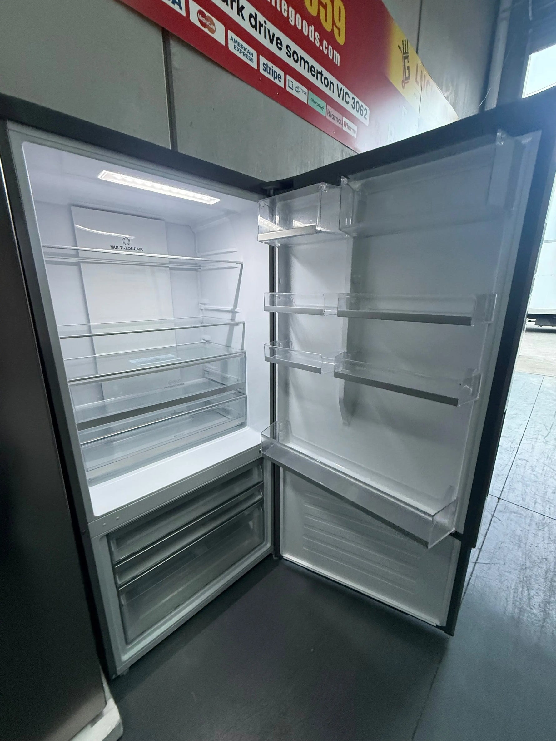 Hisense 520L Bottom Mount Fridge – Refurbished | HRF520BF | MELBOURNE