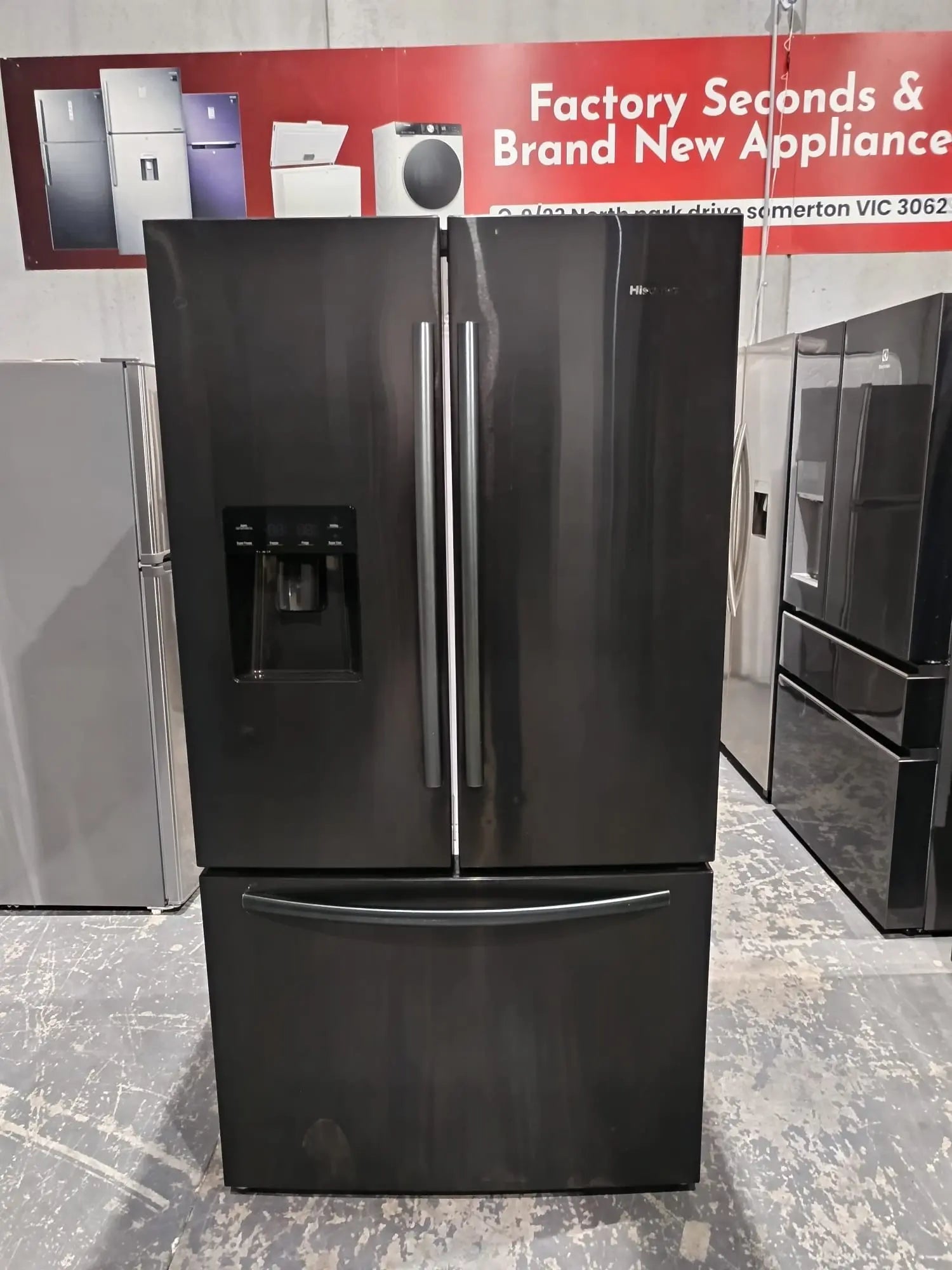 Hisense 577L French Door Refrigerator – Refurbished | MELBOURNE