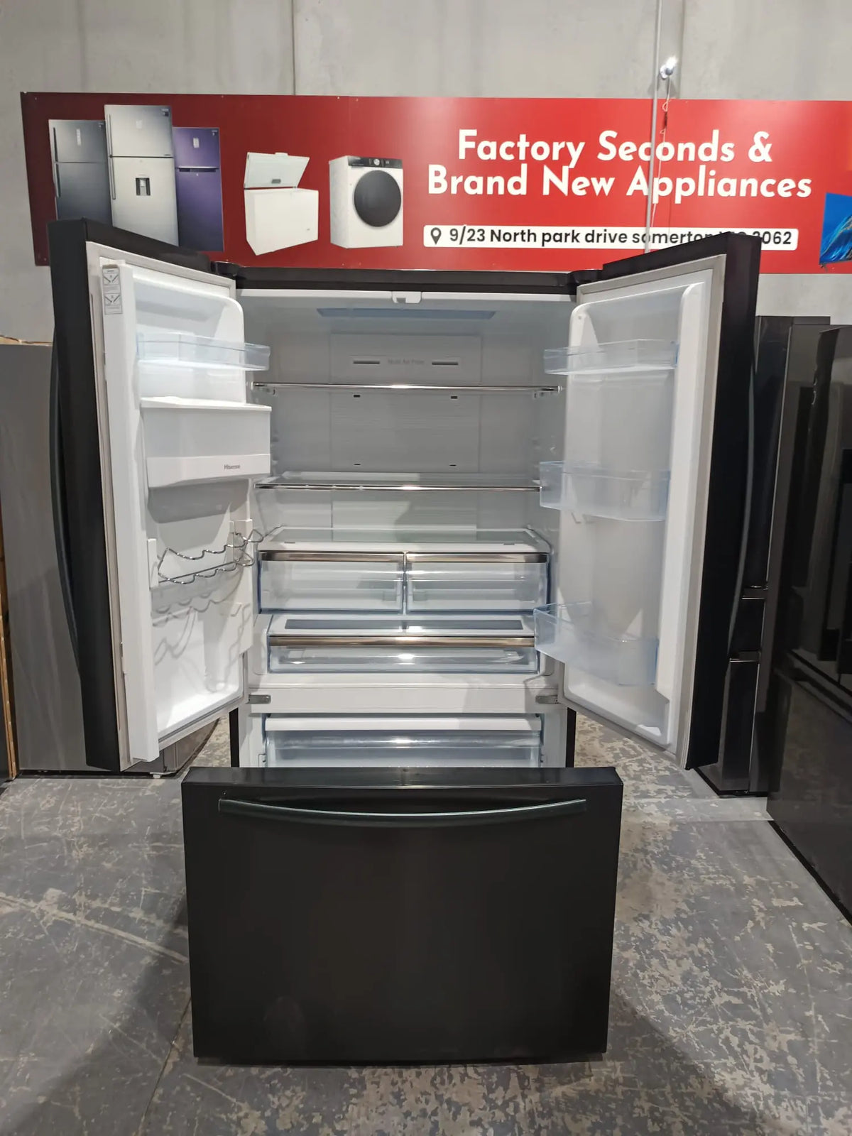 Hisense 577L French Door Refrigerator – Refurbished | MELBOURNE