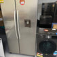 Hisense 578 ltr side by side door fridge freezer and chiq 8.5 kg front loader machine | ALEXANDRIA