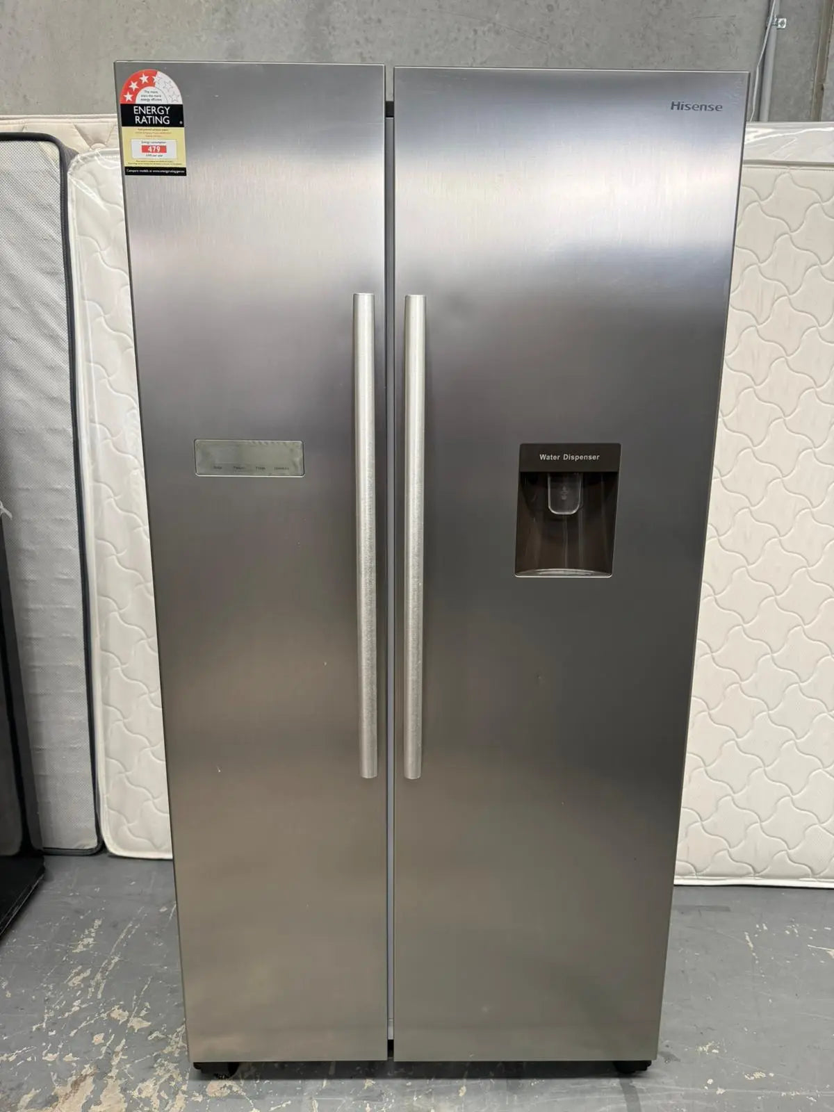 Hisense 578L Side-by-Side Refrigerator – Refurbished | MELBOURNE