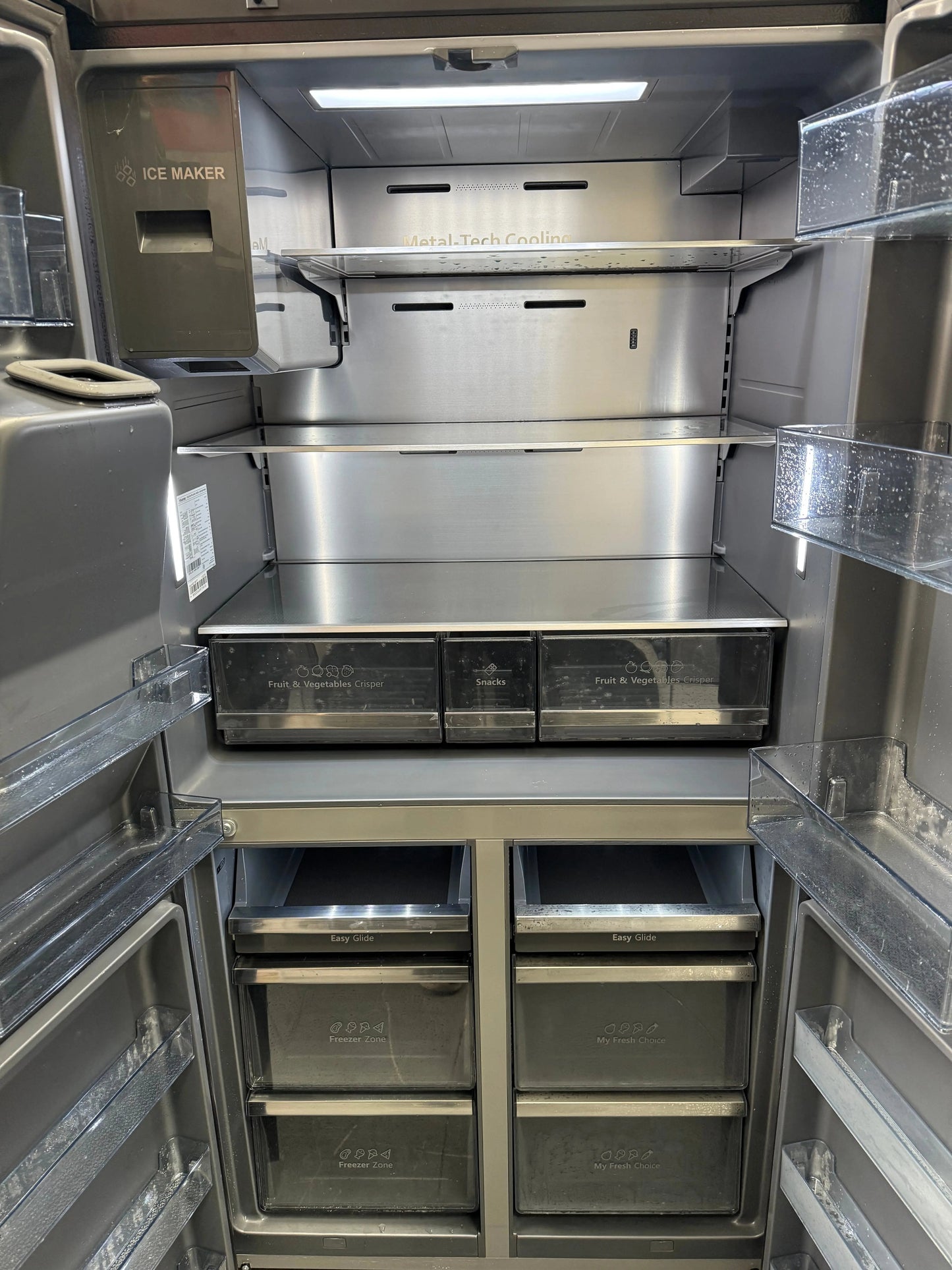 Hisense 586L French Door Fridge – Refurbished | HRCD586TBW (Titan Black) | MELBOURNE