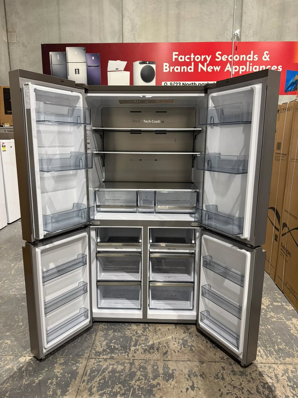 Hisense 609L French Door Refrigerator – Factory Second | MELBOURNE