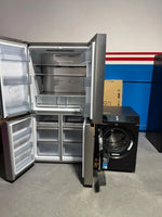 Hisense 609L Quad Door Fridge Freezer + Hisense 12kg Washing Machine (Refurbished) – Combo Deal