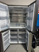 Hisense 609L Quad Door Fridge Freezer + Hisense 12kg Washing Machine (Refurbished) – Combo Deal