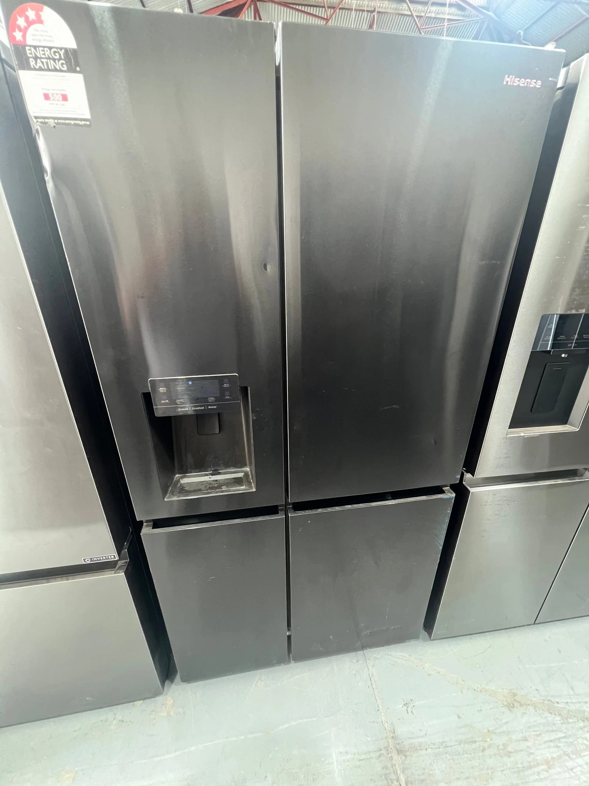 Hisense 632 Litres Fridge Freezer and chiq 8.5 Kgs Washer combo | ADELAIDE