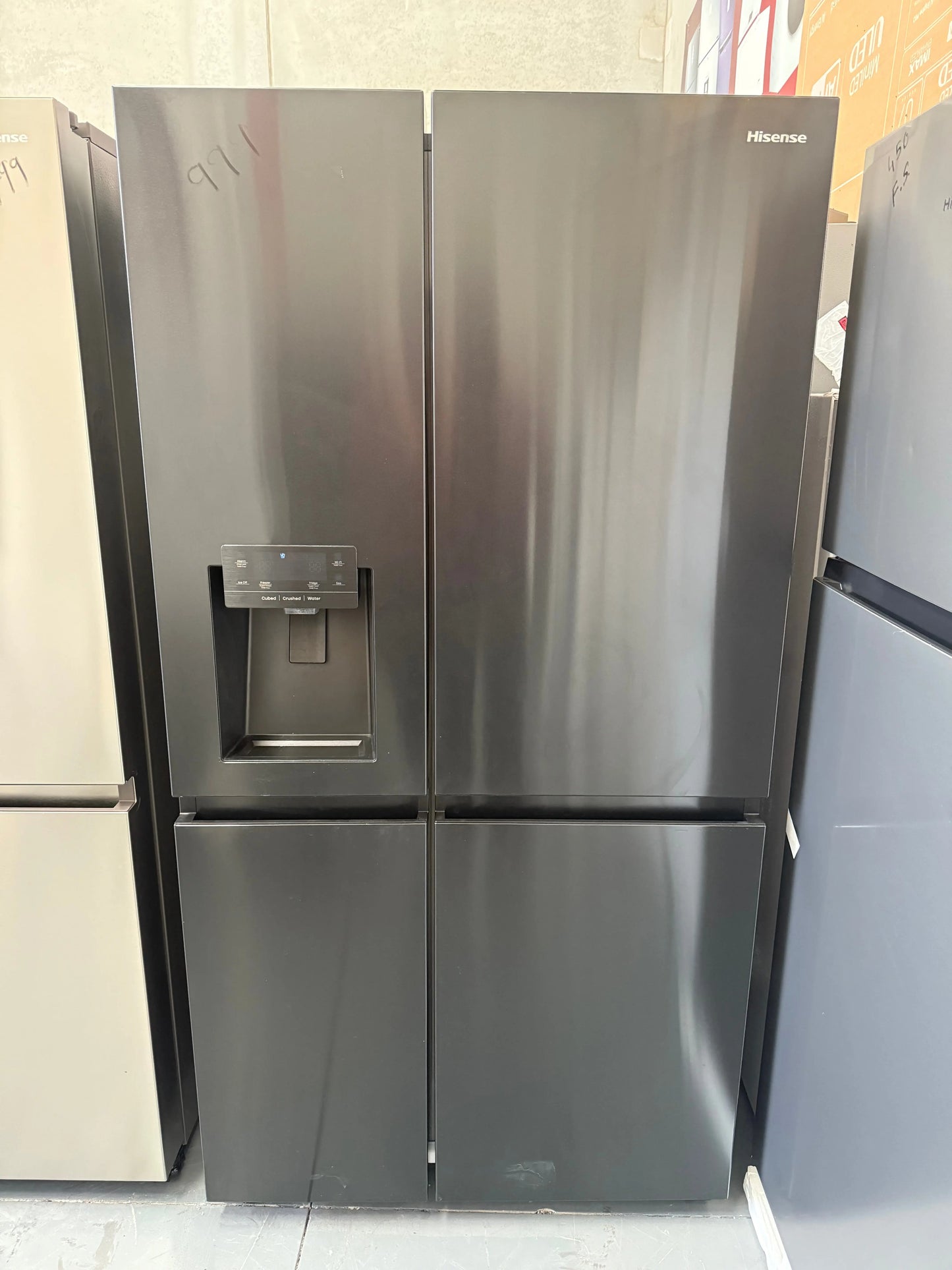 Hisense 632L Side-by-Side Fridge – Refurbished | HRSBS632BW | MELBOURNE