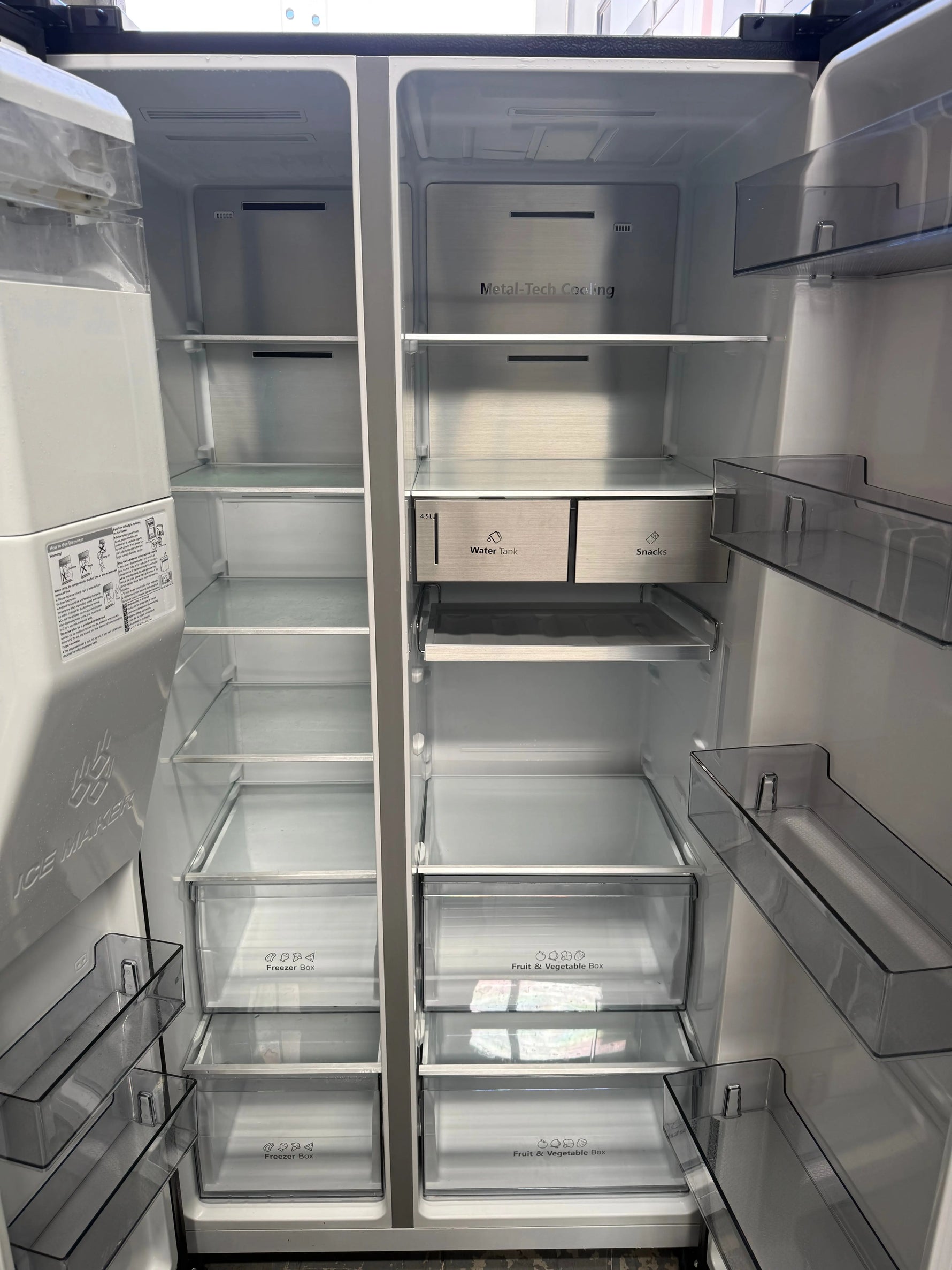 Hisense 632L Side-by-Side Fridge – Refurbished | HRSBS632BW | MELBOURNE