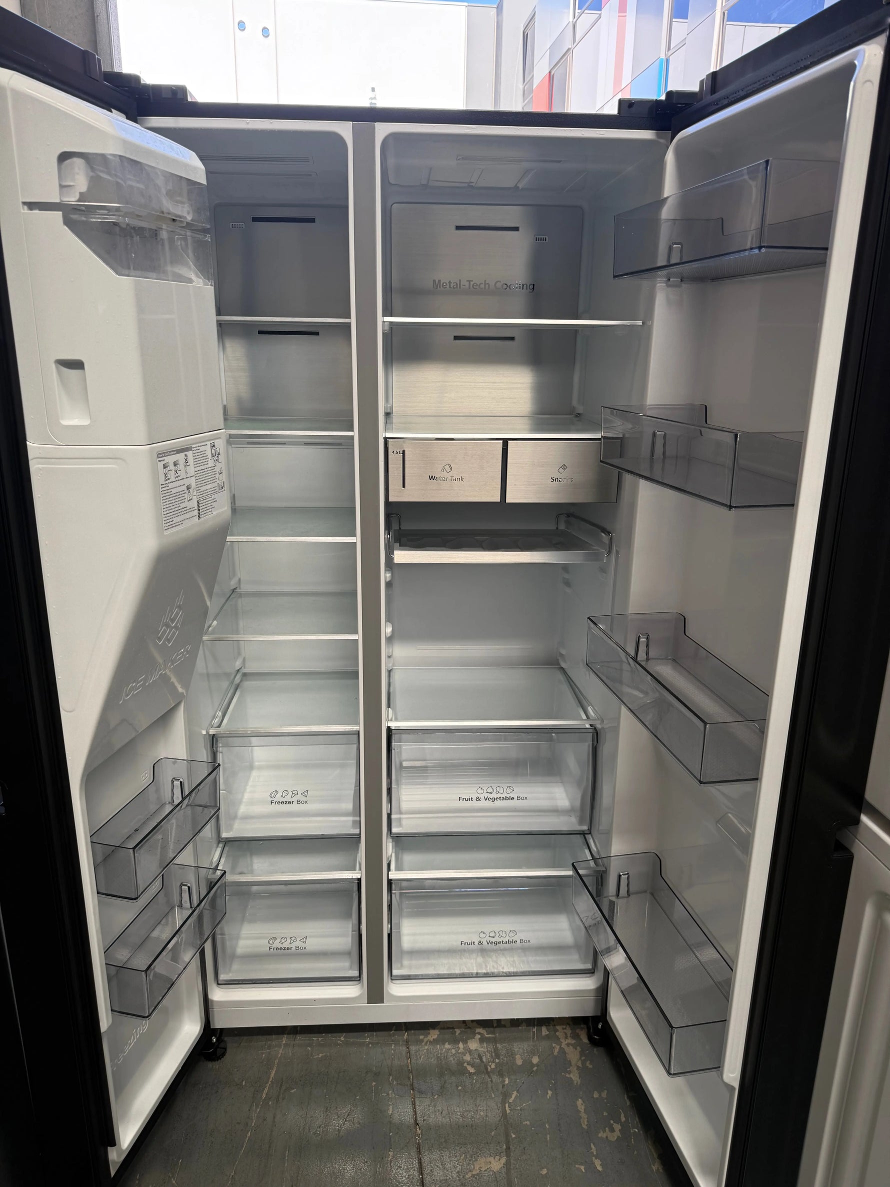 Hisense 632L Side-by-Side Fridge – Refurbished | HRSBS632BW | MELBOURNE
