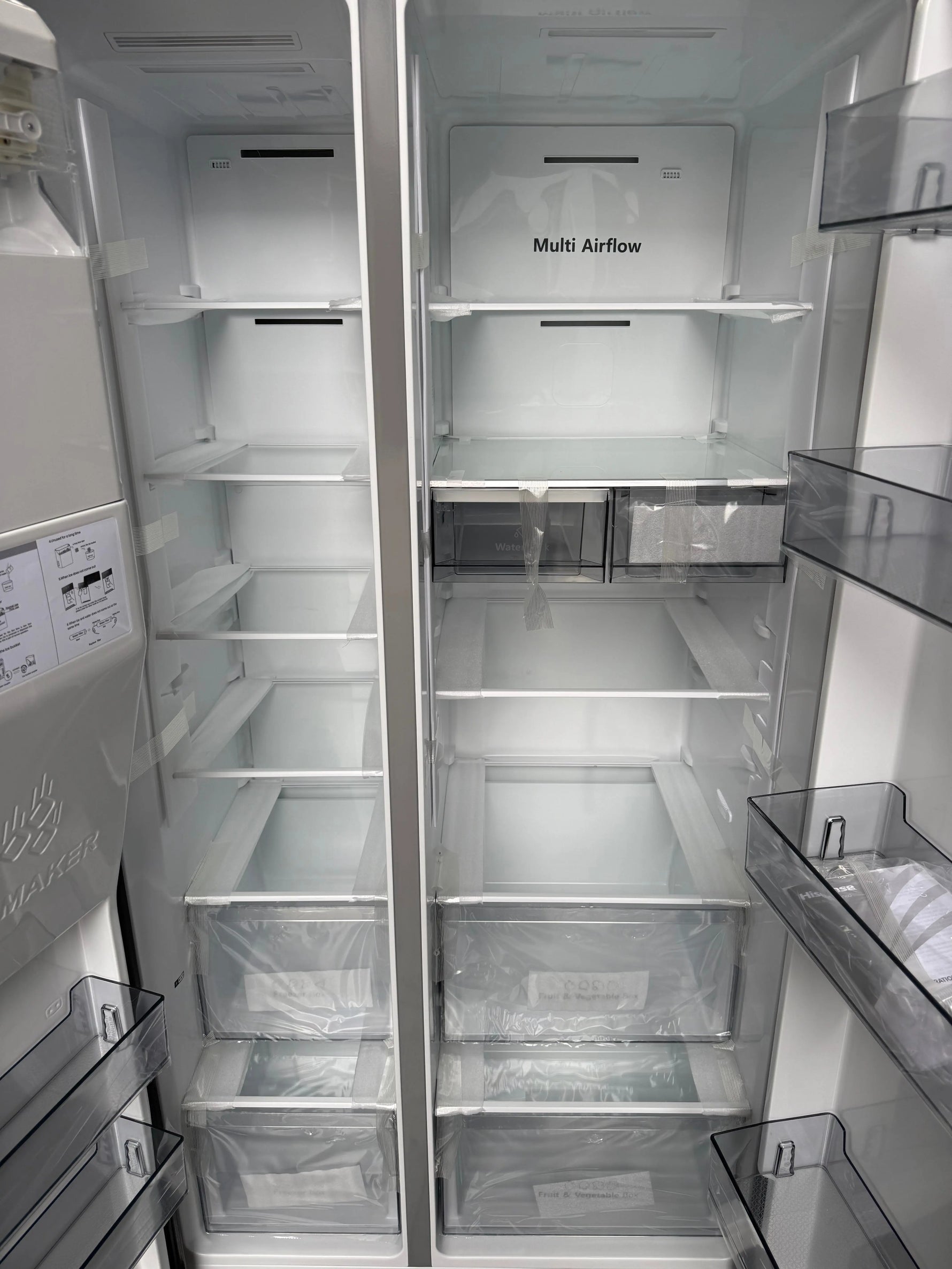 Hisense 633L Side-by-Side Fridge – Factory Seconds | HRSBS633BW | MELBOURNE