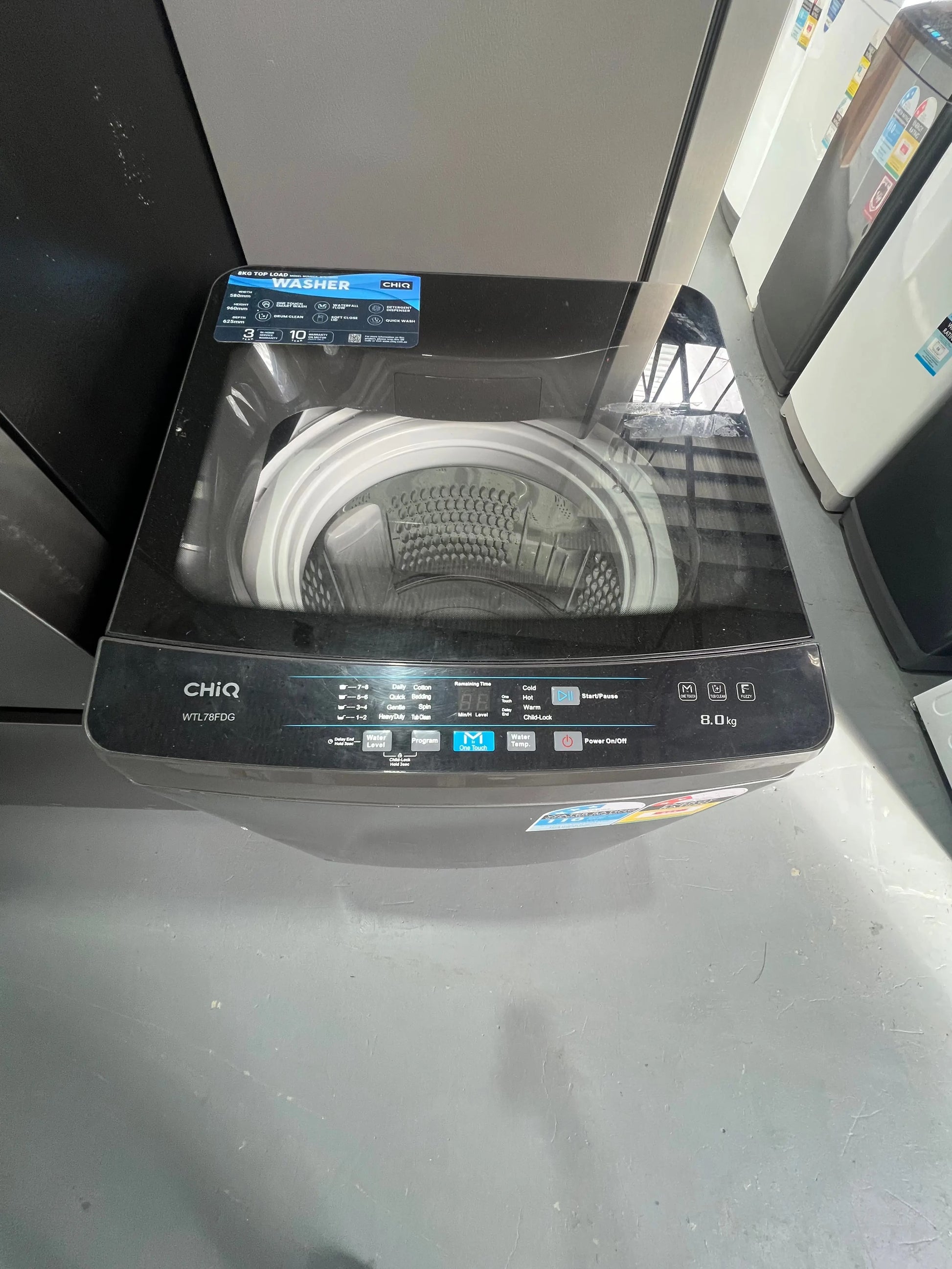 Hisense 634 Litres Fridge Freezer And Chiq 8 Kgs Washing Machine | ADELAIDE