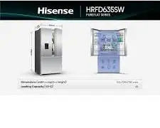 Hisense 635L French Door Fridge Freezer – Brand New, Large Family Capacity HRFD635SW | ADELAIDE