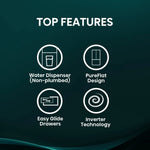 Hisense 635L French Door Fridge Freezer – Brand New, Large Family Capacity HRFD635SW (Copy) | ADELAIDE