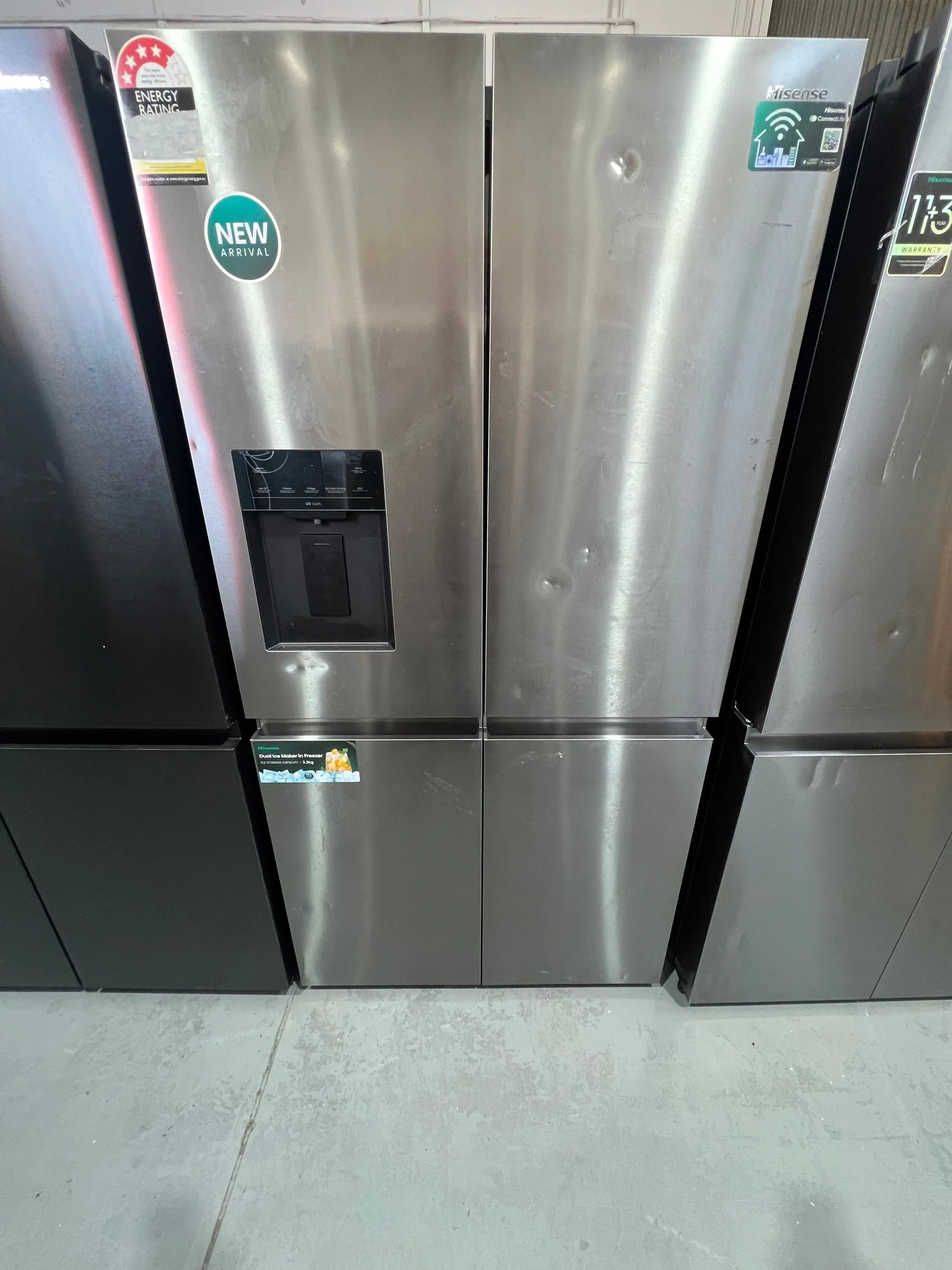 Hisense 640 Litres Fridge Freezer | ADELAIDE