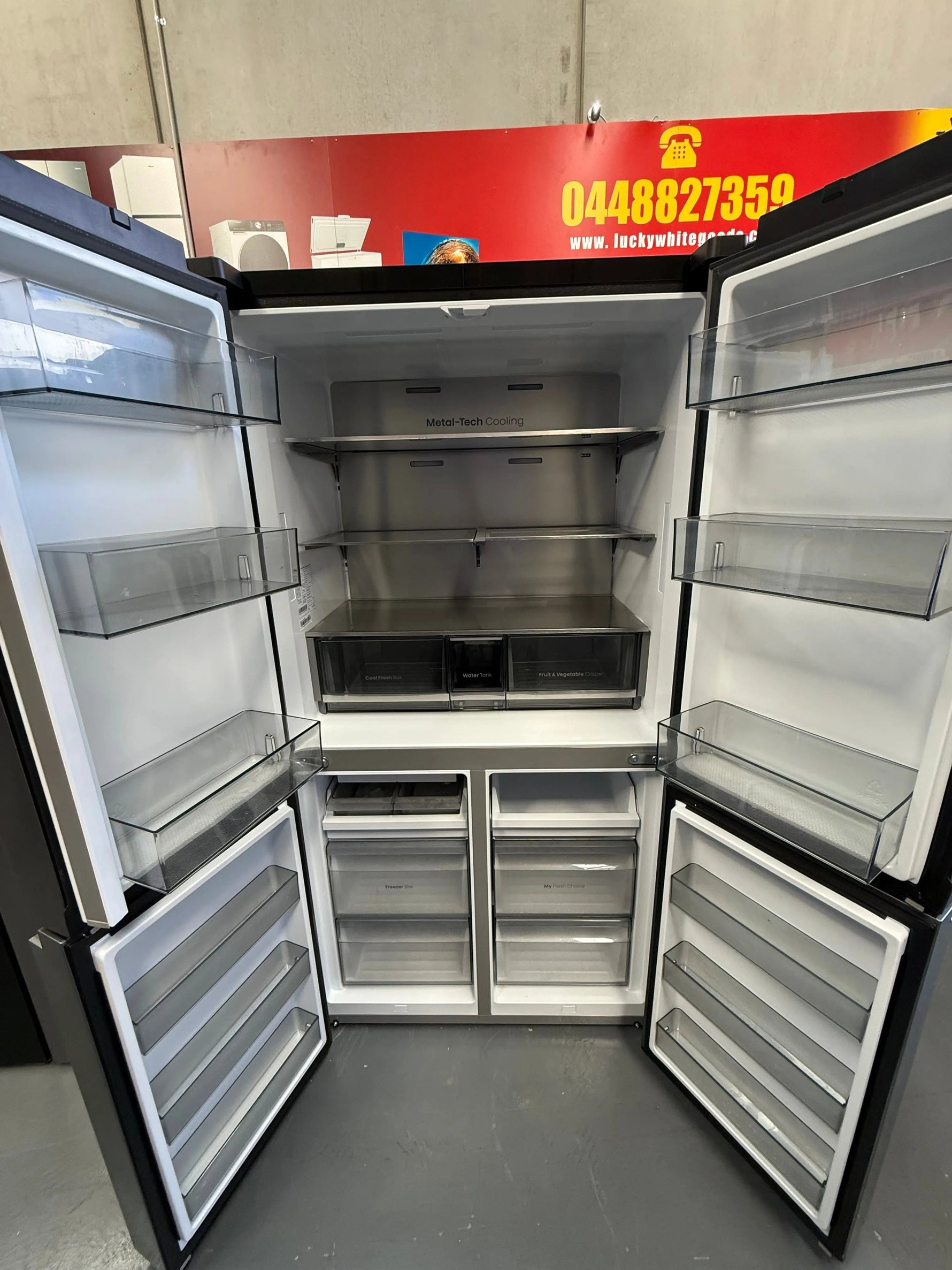 Hisense 640 ltr French Door Fridge + 10kg Washer + 65” QLED TV + Microwave Combo | MELBOURNE