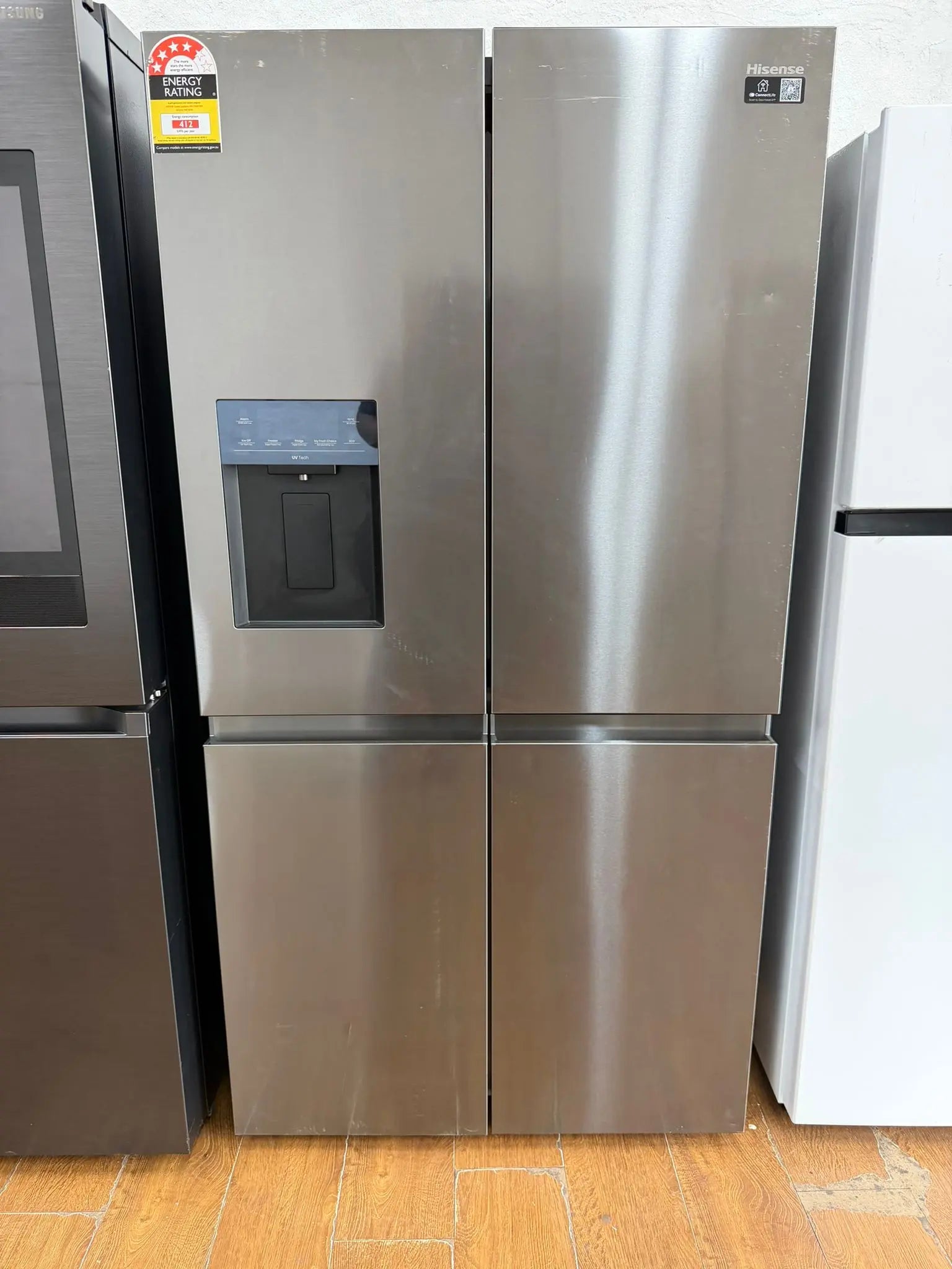 Hisense 640L French Door Fridge Freezer – HRCD640TBW | Refurbished | Reservoir