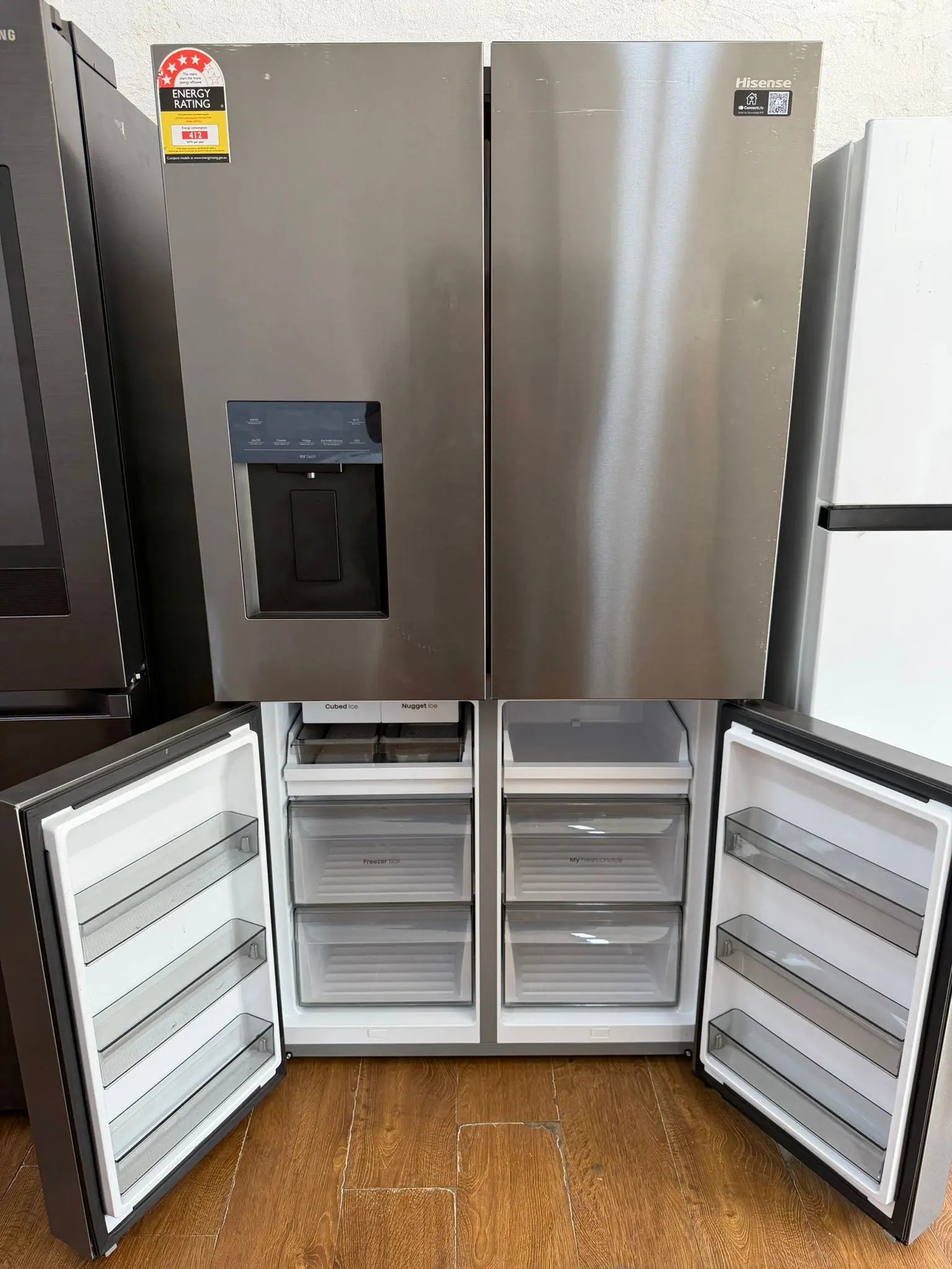 Hisense 640L French Door Fridge Freezer – HRCD640TBW | Refurbished | Reservoir