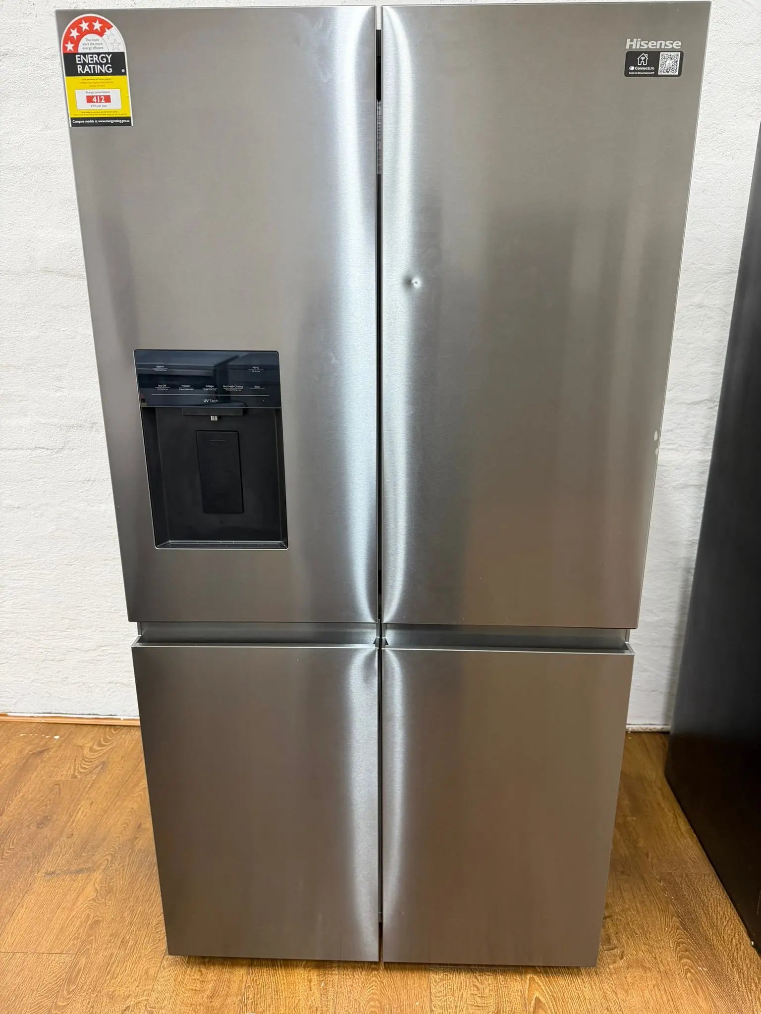 Hisense 640L French Door Fridge Freezer – HRCD640TBW | Refurbished | Reservoir