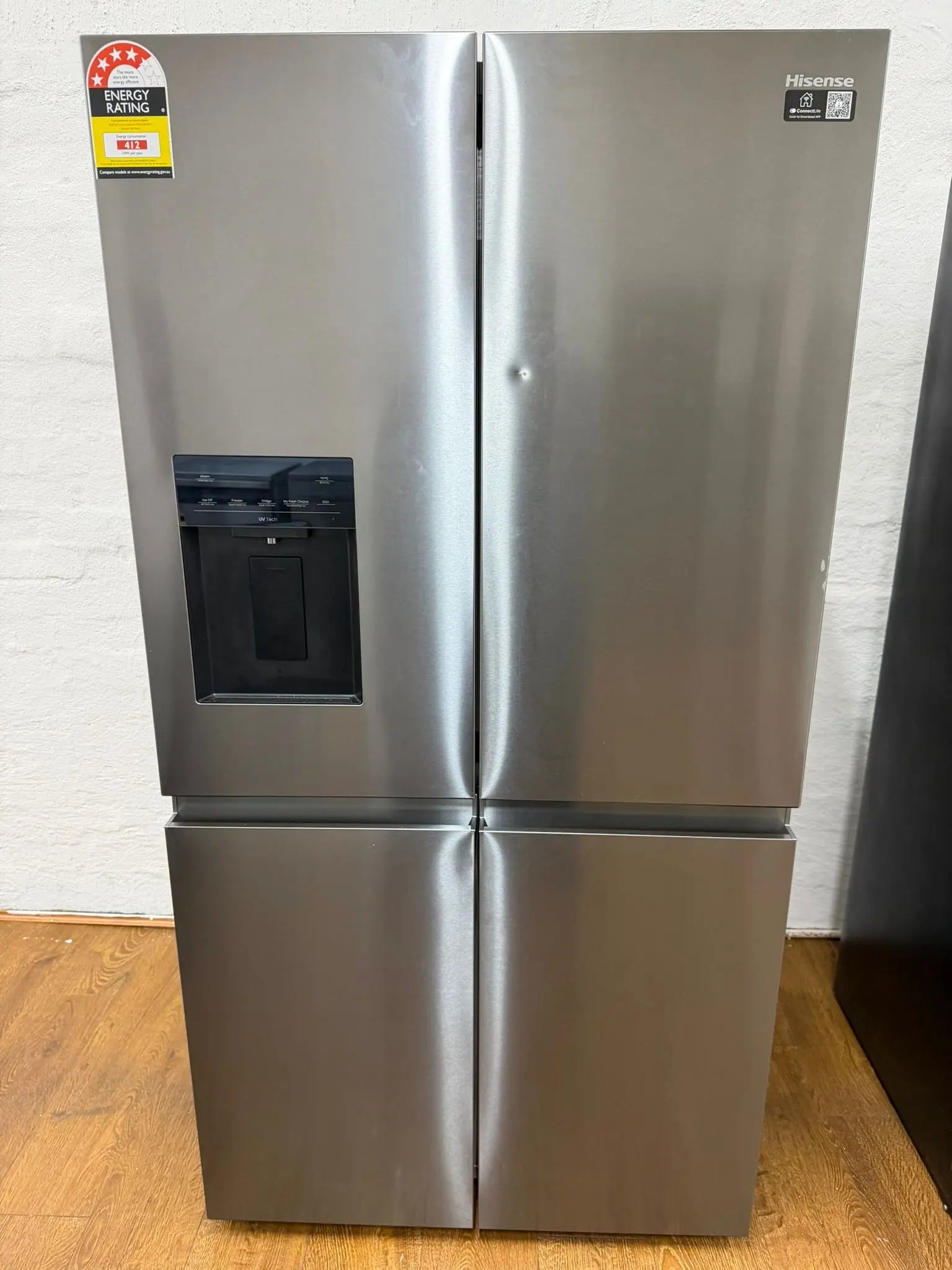 Hisense 640L French Door Fridge Freezer – HRCD640TBW | Refurbished | Reservoir