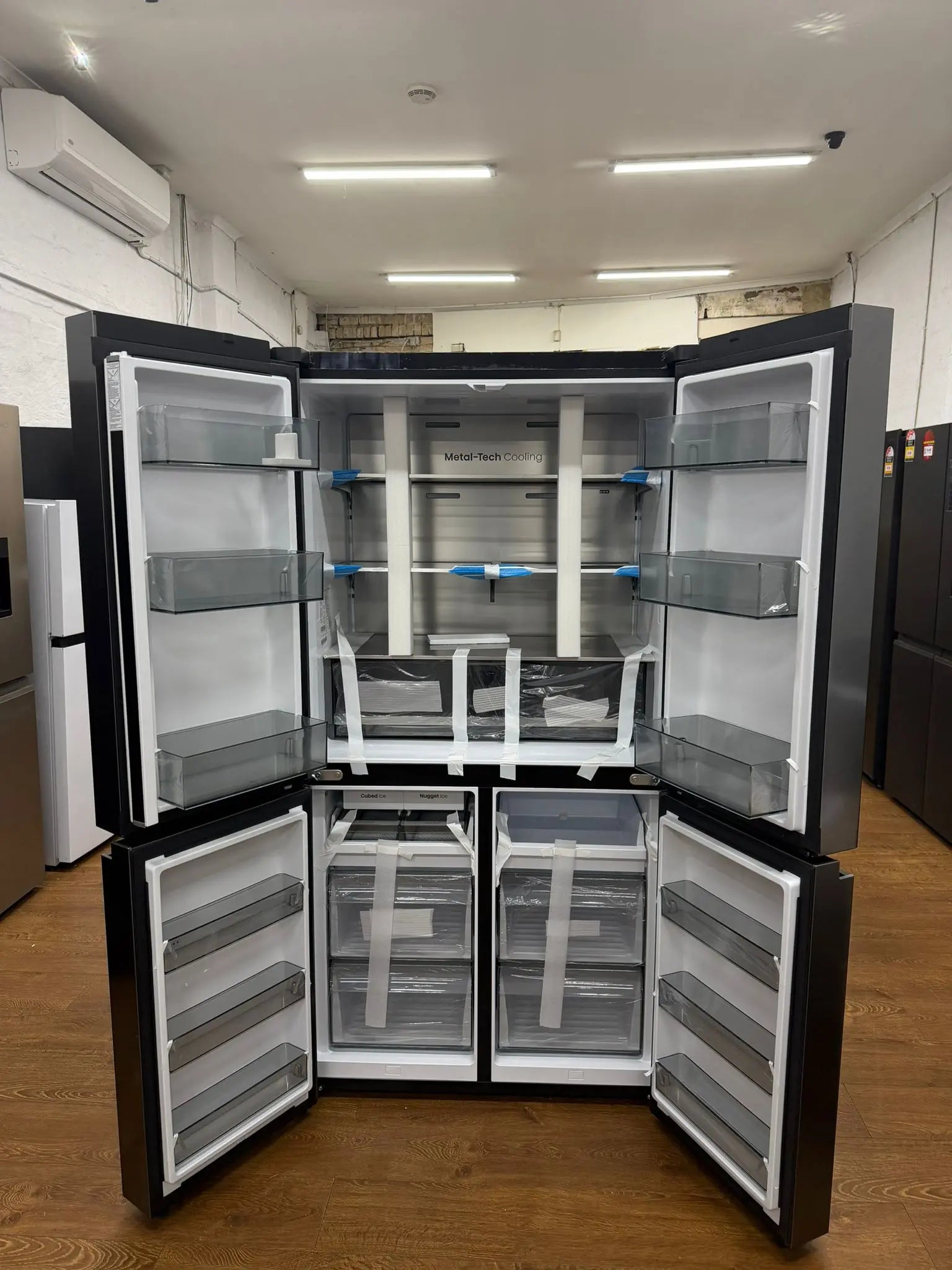 Hisense 640L French Door Fridge – Dark Stainless Steel (Factory Seconds) HRCD640TBW | RESERVOIR