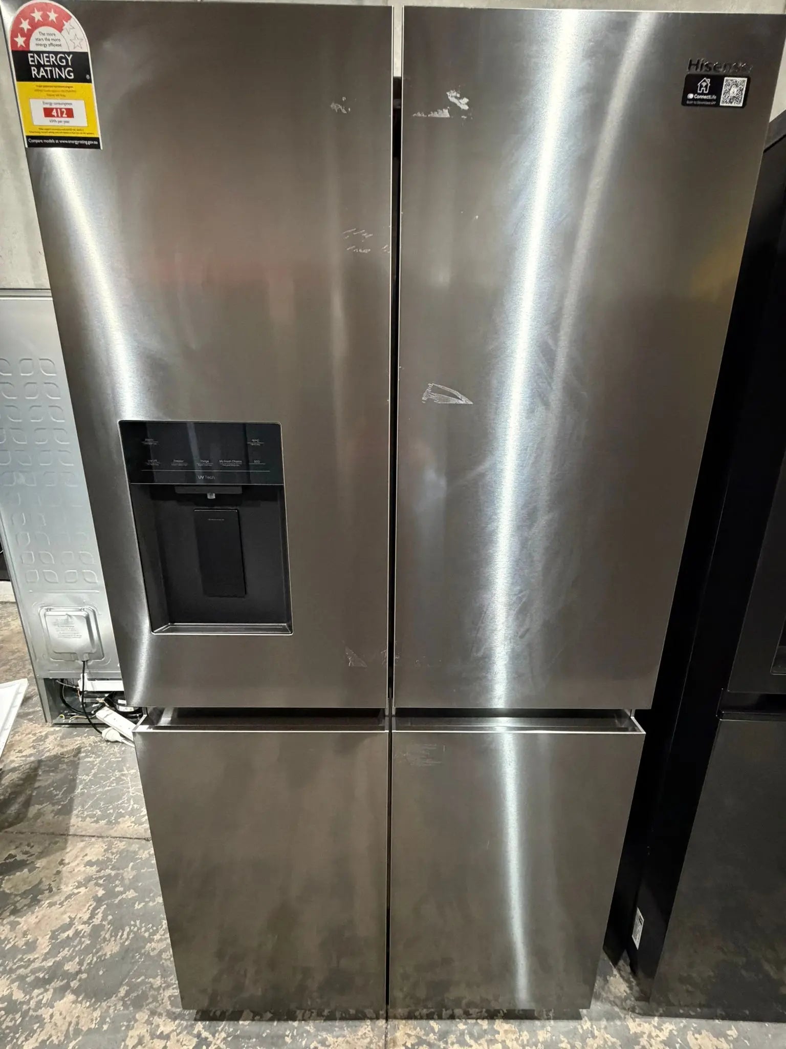 Hisense 640L Fridge Freezer Refurbished | MELBOURNE