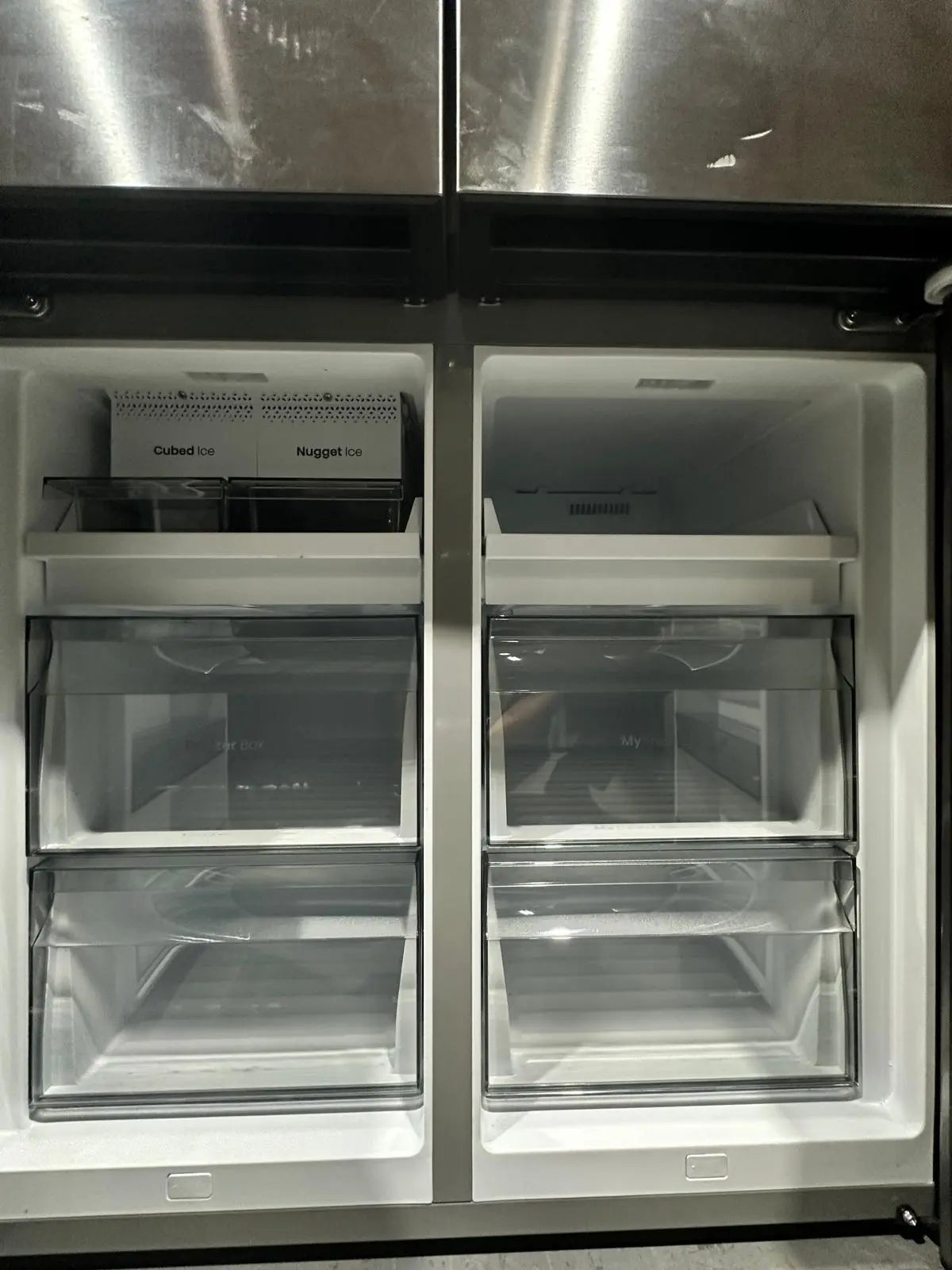Hisense 640L Quad Door Fridge Freezer HRCD640TBW – Refurbished (Inverter, Frost Free, Ice & Water, Smart Wi-Fi) | ADELAIDE