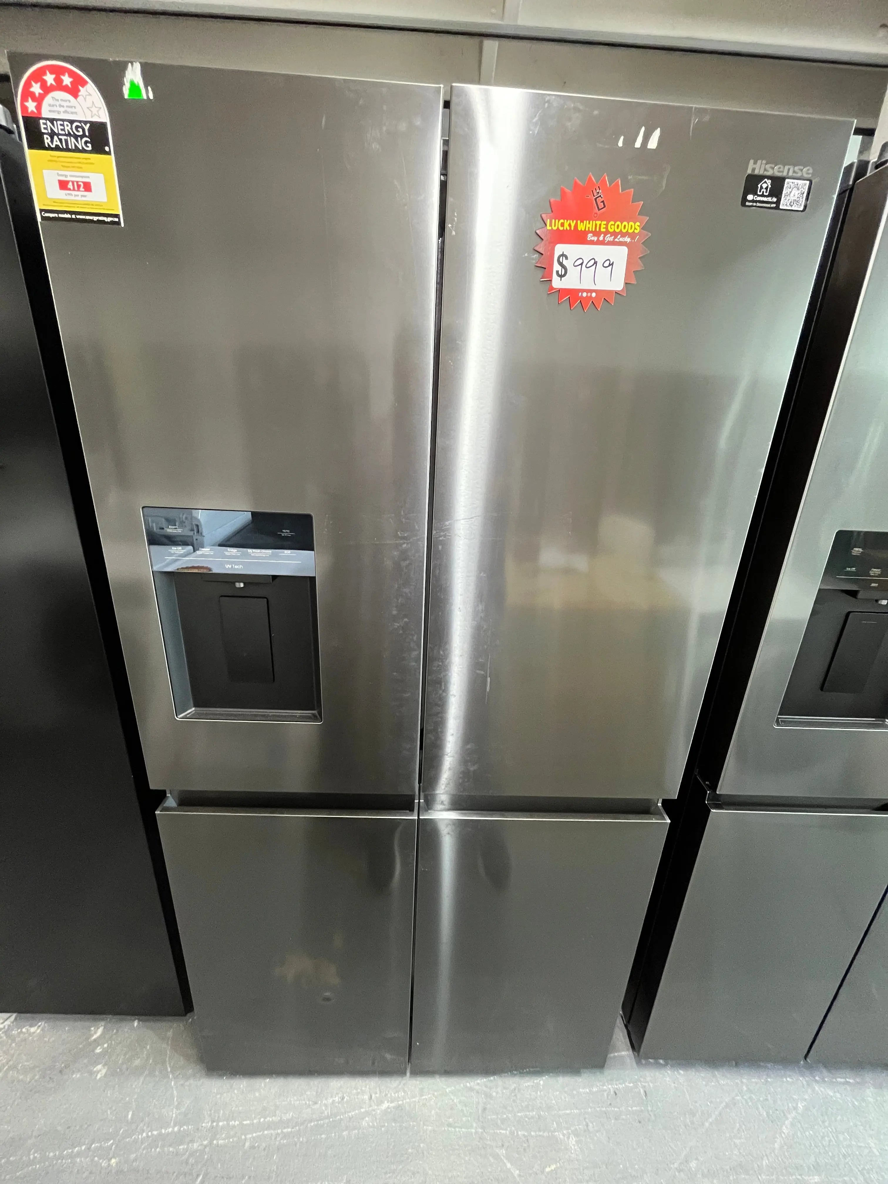 Hisense 640L quad door fridge freezer | ALEXANDRIA