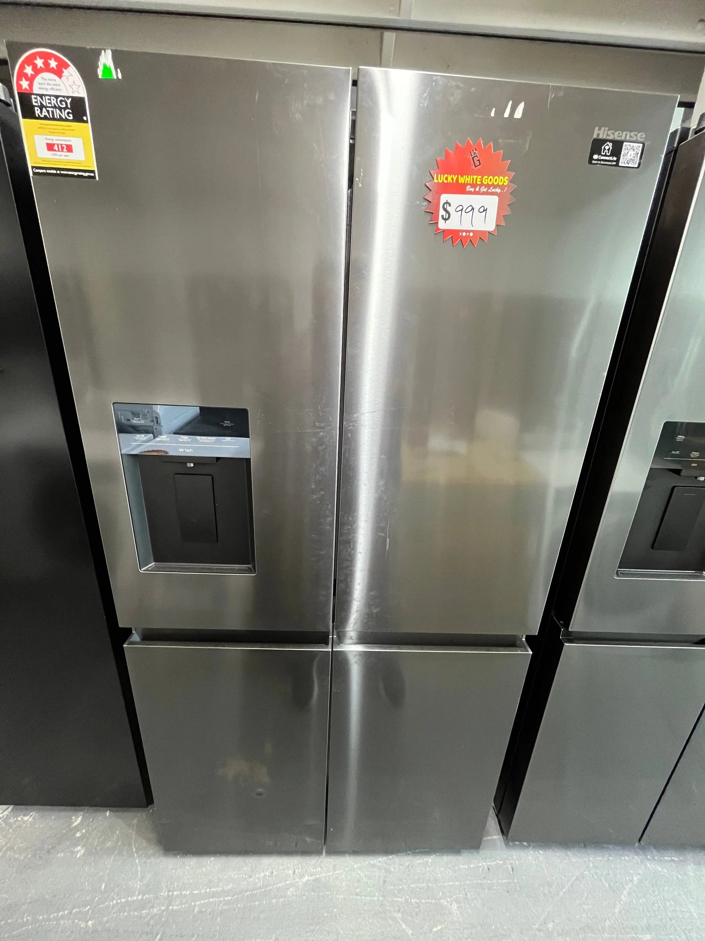 Hisense 640L quad door fridge freezer | ALEXANDRIA