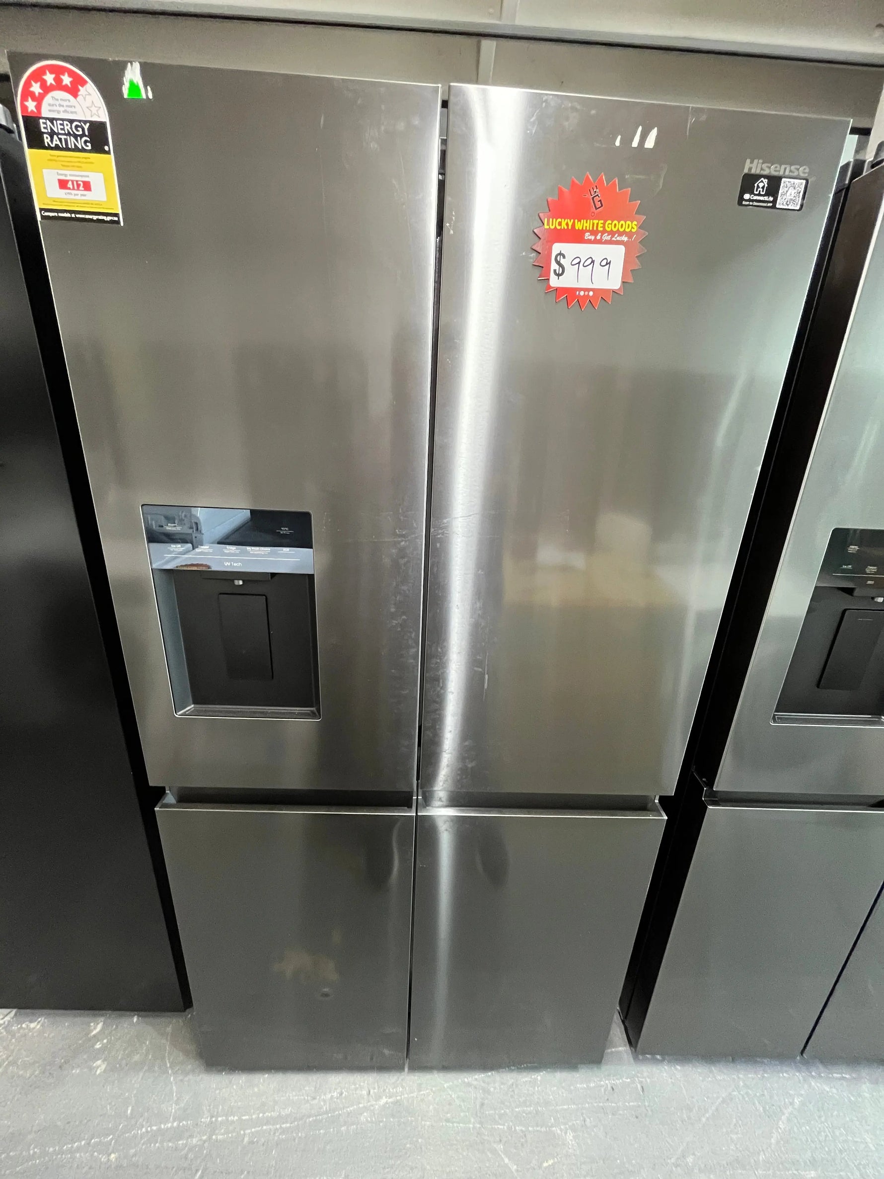 Hisense 640L quad door fridge freezer | ALEXANDRIA